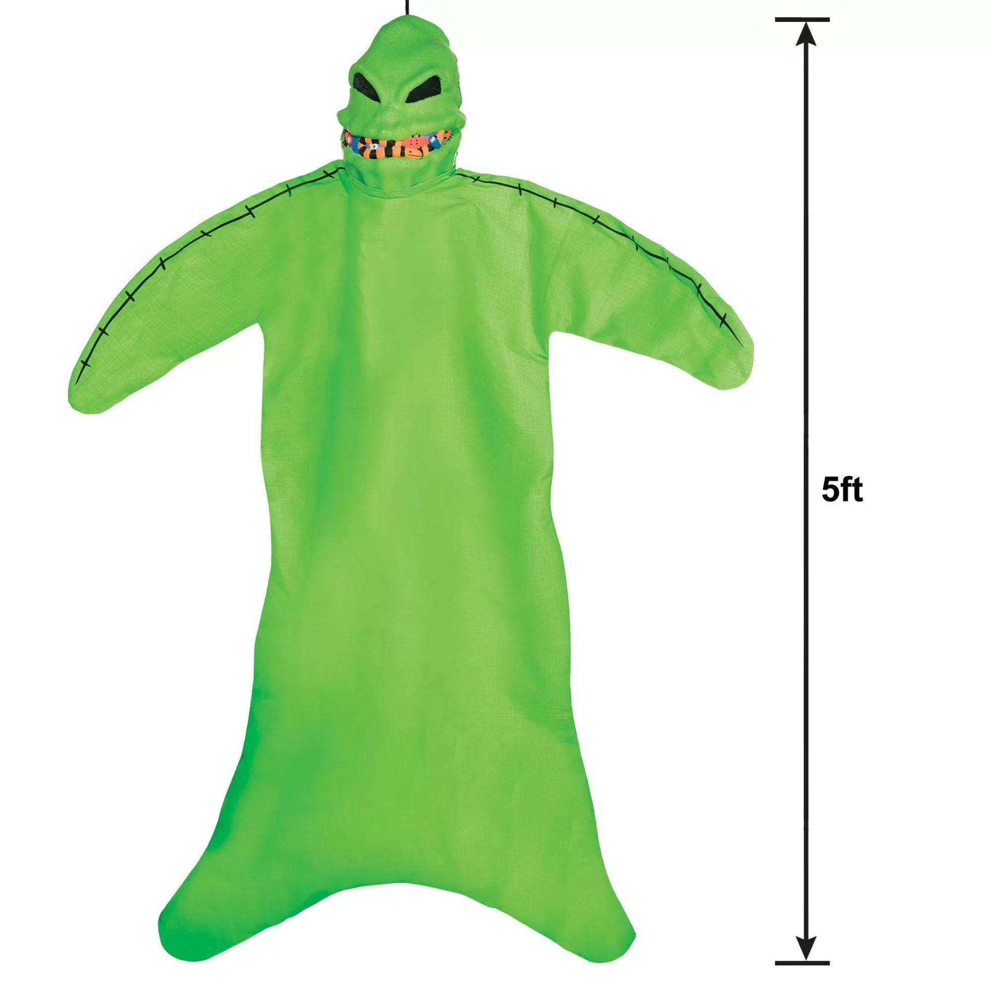 Party City The Nightmare Before Christmas | Glow-In-The-Dark Oogie Boogie Hanging Decoration, 5Ft - Disney The Nightmare Before Christmas