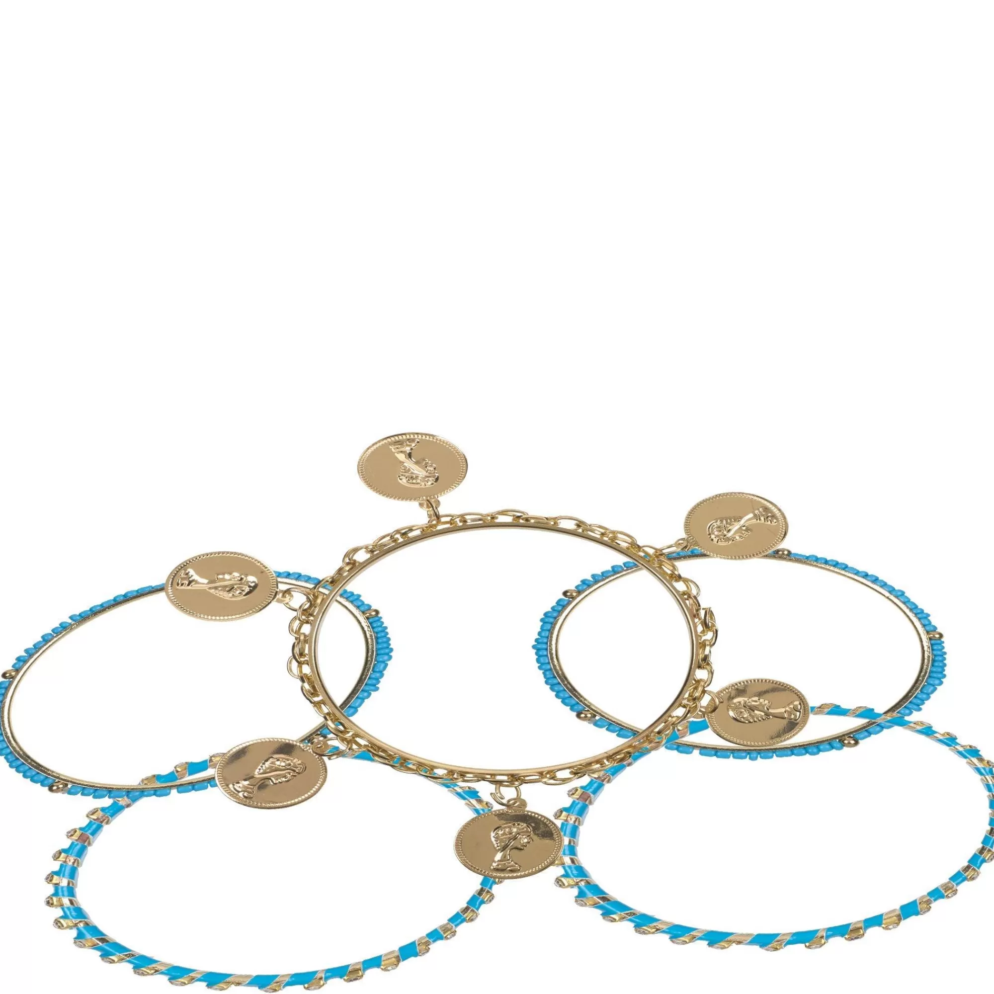 Party City Jewelry-Gods & Goddesses Bangle Bracelets 5Ct