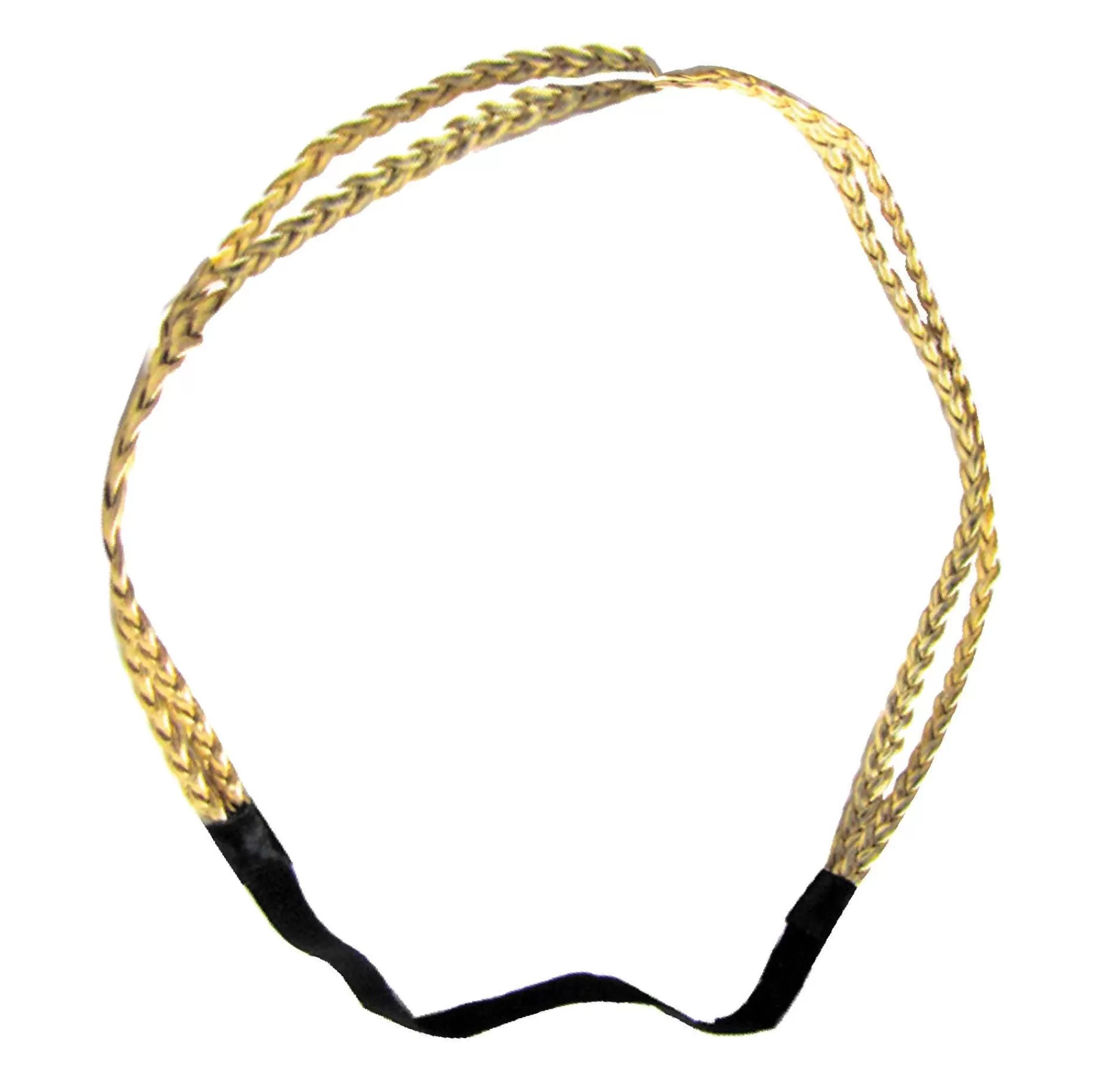 Party City Headbands, Tails-Gold Goddess Braids Headband