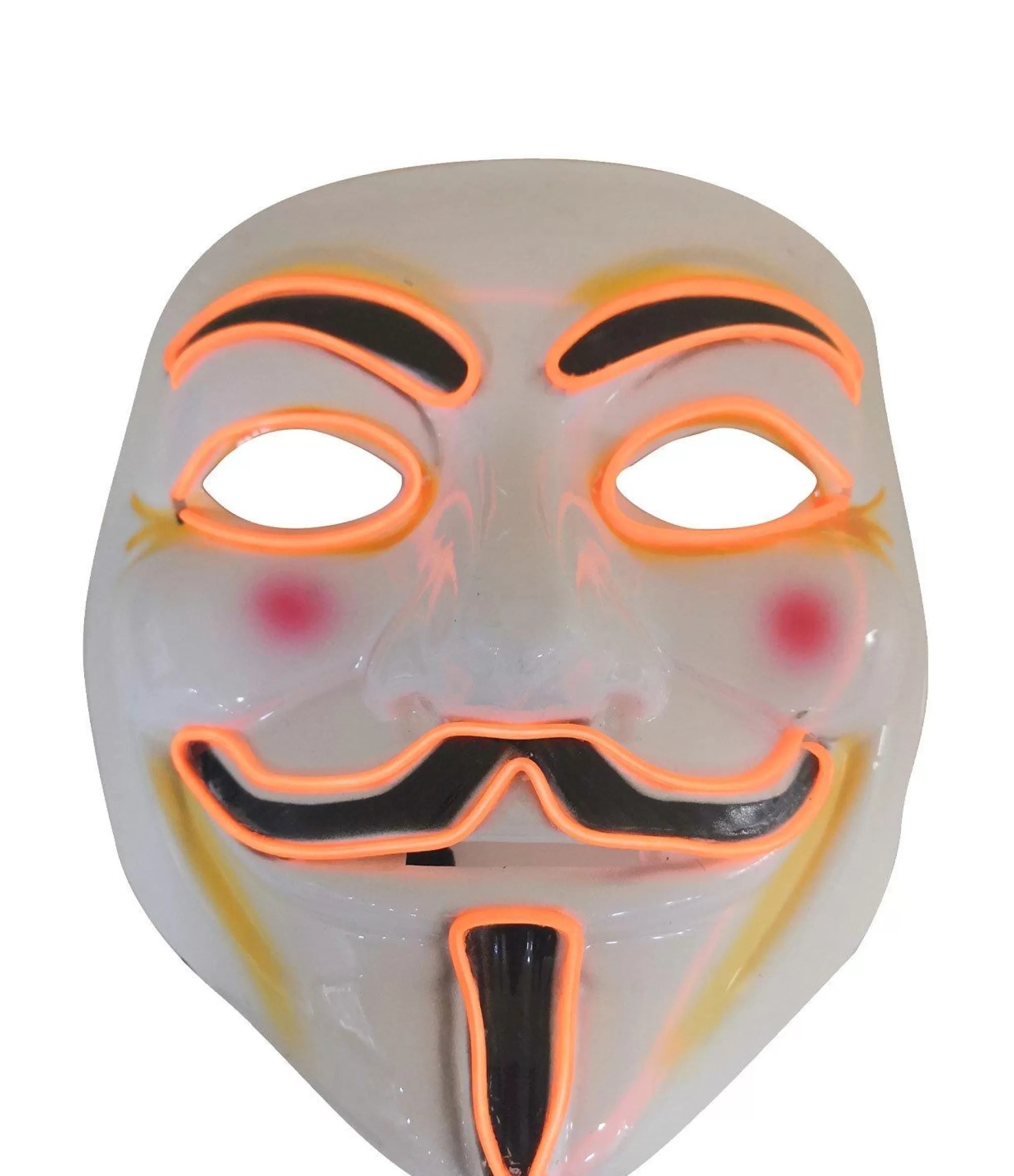 Party City Scary-Guy Fawkes Light-Up Mask