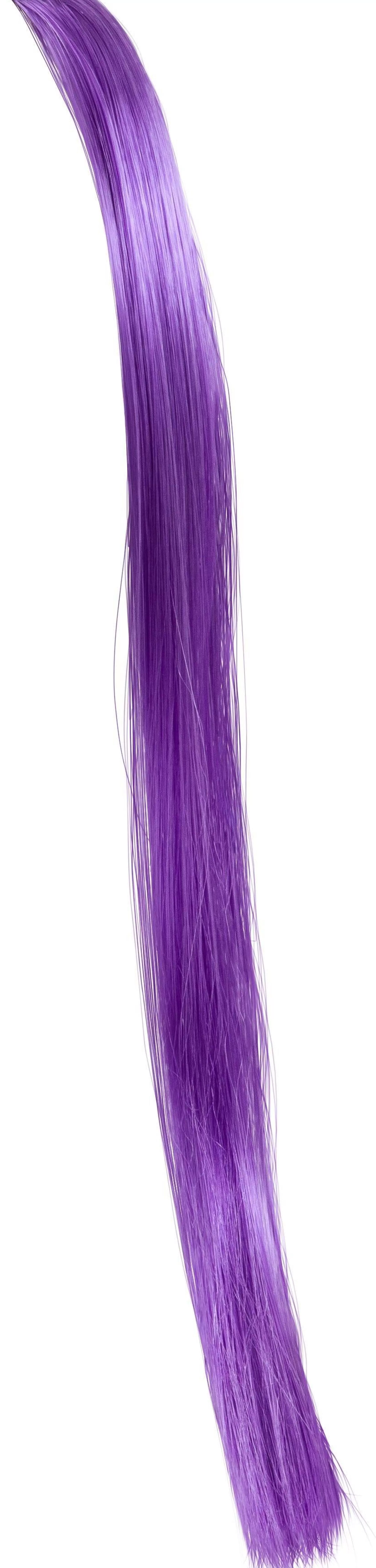 Party City Wigs-Hair Extension Purple