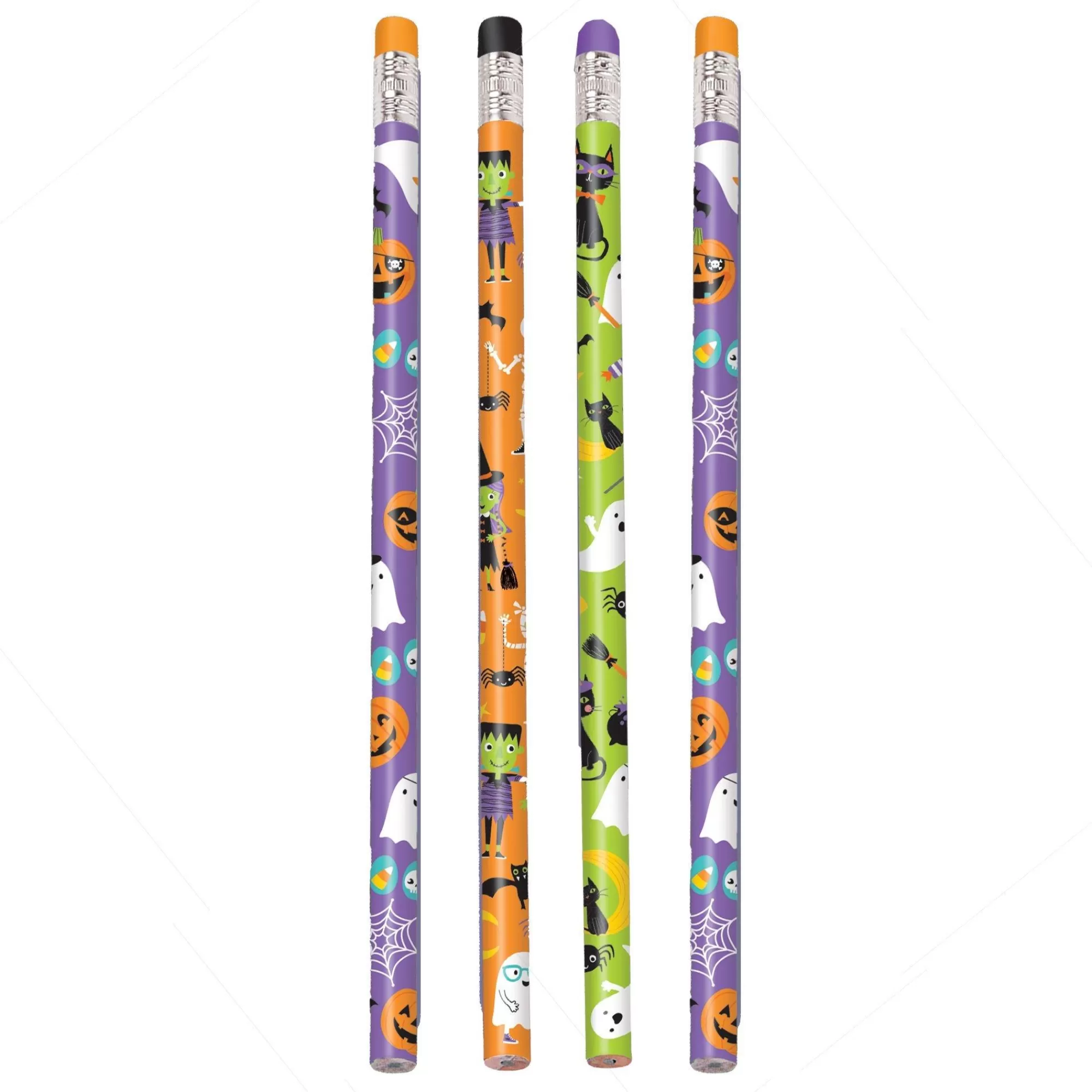 Party City Trunk Or Treat | Halloween Friends Pencils, 12Ct