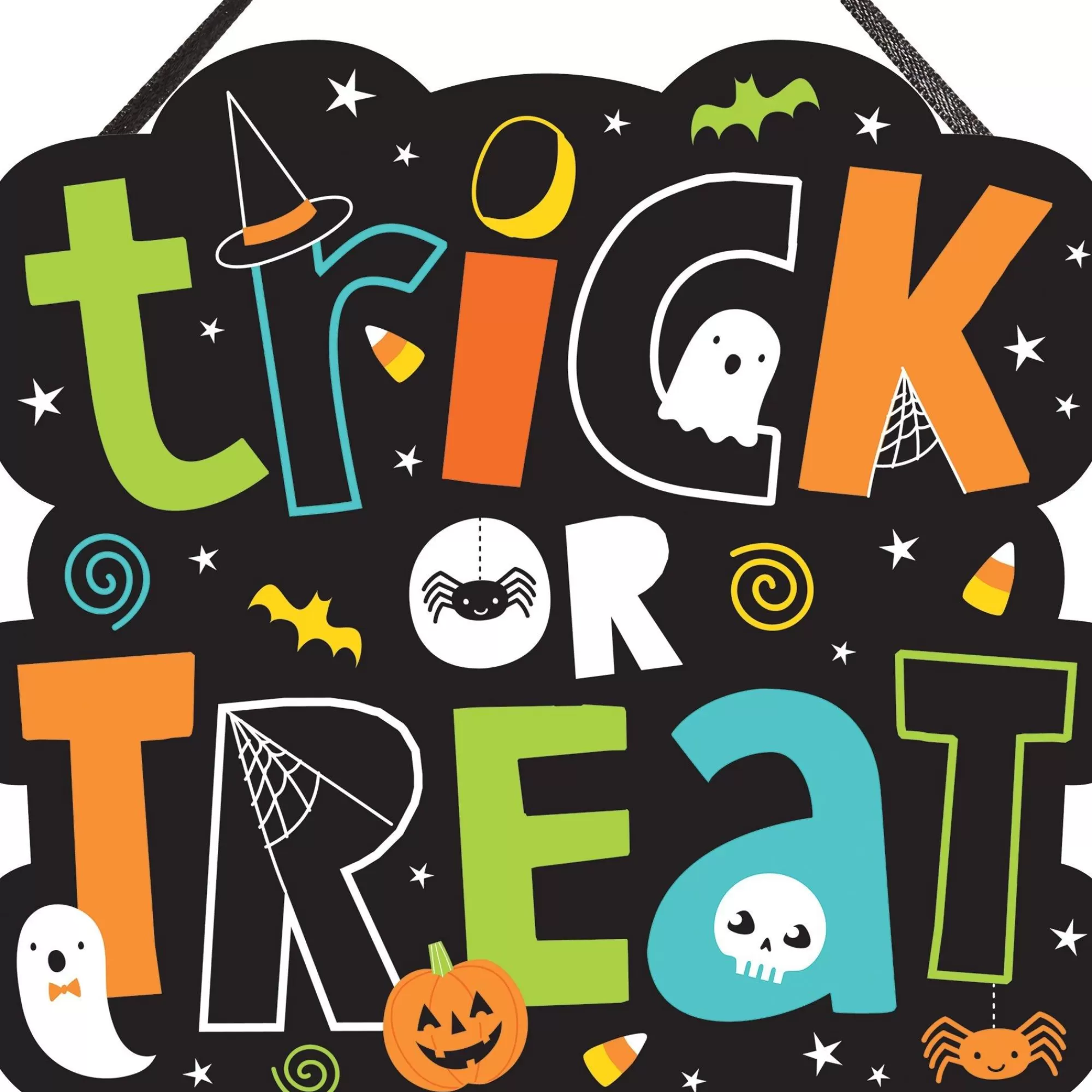 Party City Window & Wall Décor | Halloween Friends Trick-Or-Treat Cutout