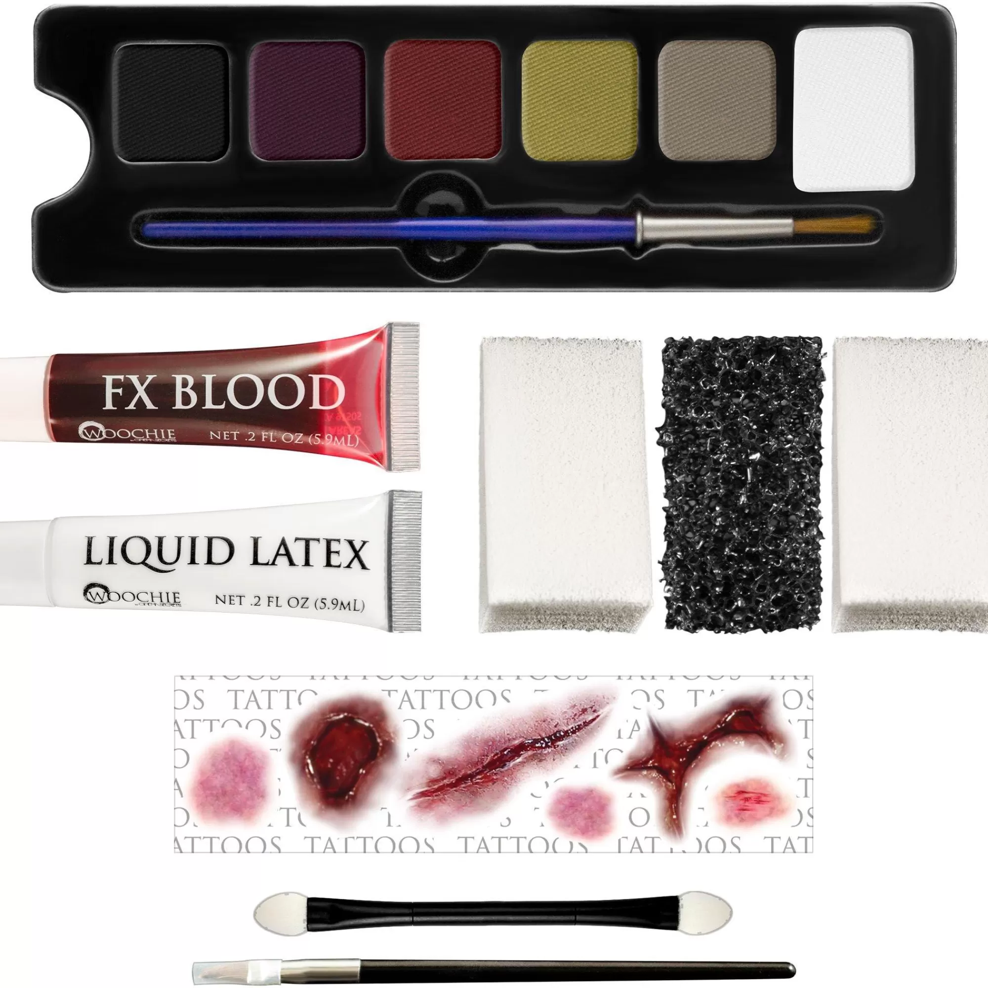 Party City Makeup-Halloween Horror Makeup Kit