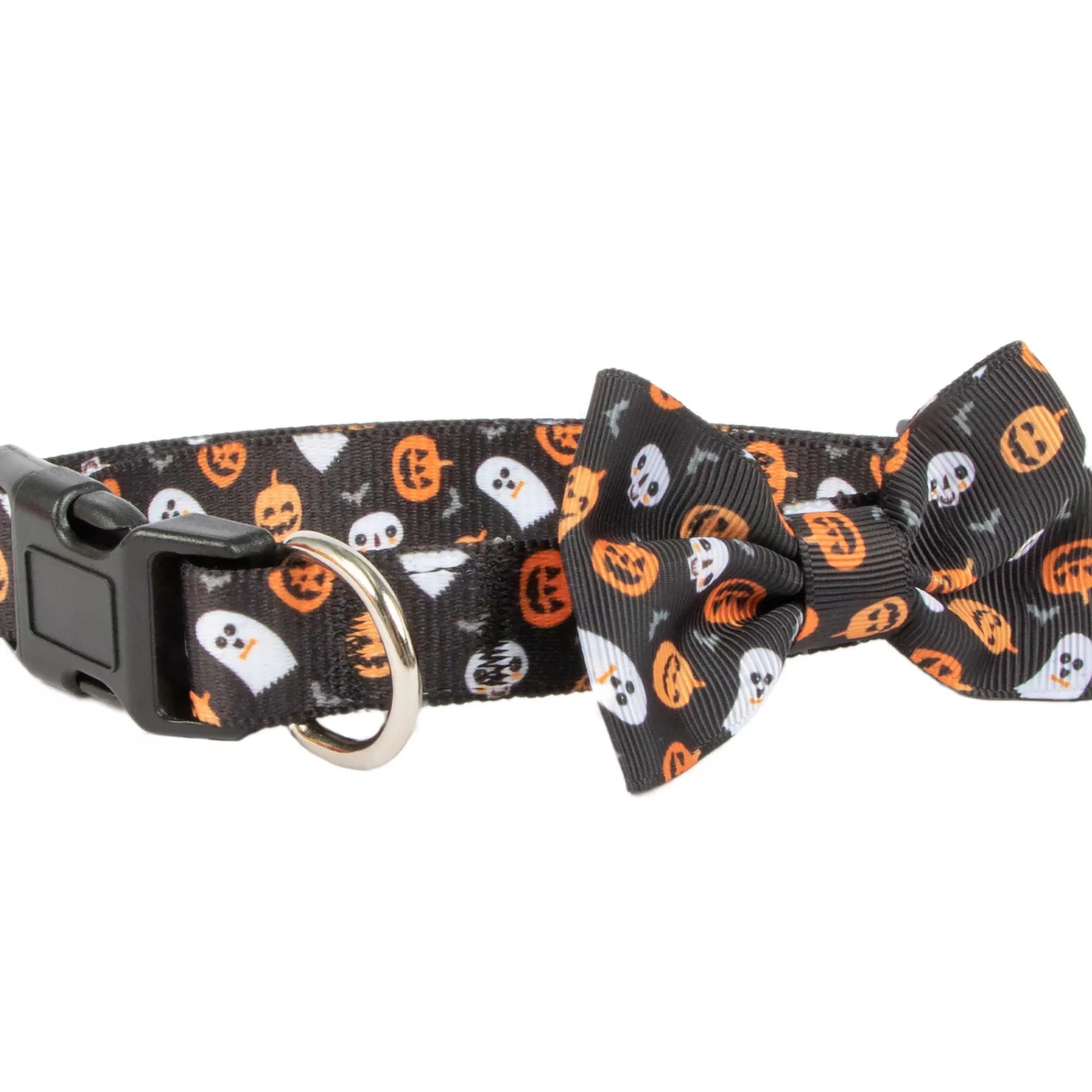 Party City Dog & Pet Costumes-Halloween Icons Bow Tie Dog Collar