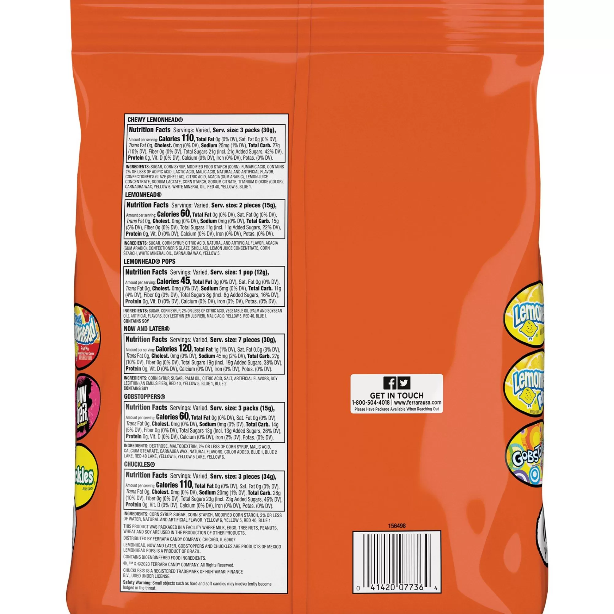 Party City Trunk Or Treat | Halloween Kiddie Mix, 39.11Oz, 165Pc - Chewy Candy