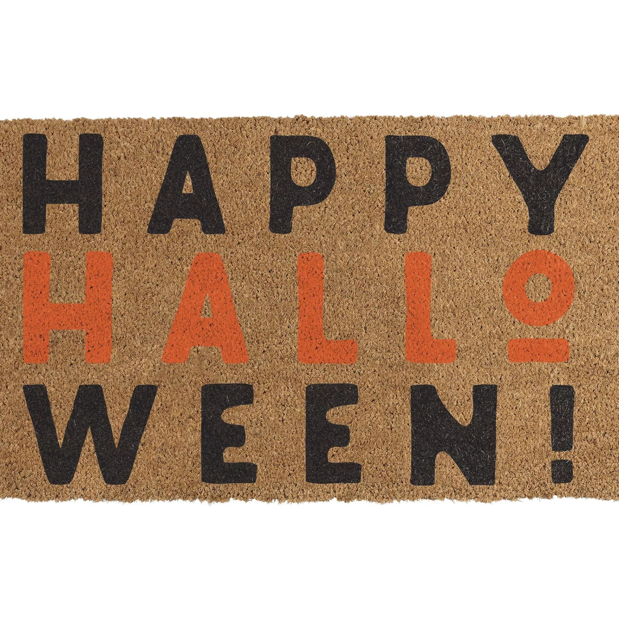 Party City Home Décor | Happy Halloween Coir Doormat, 29.5In X 17.75In