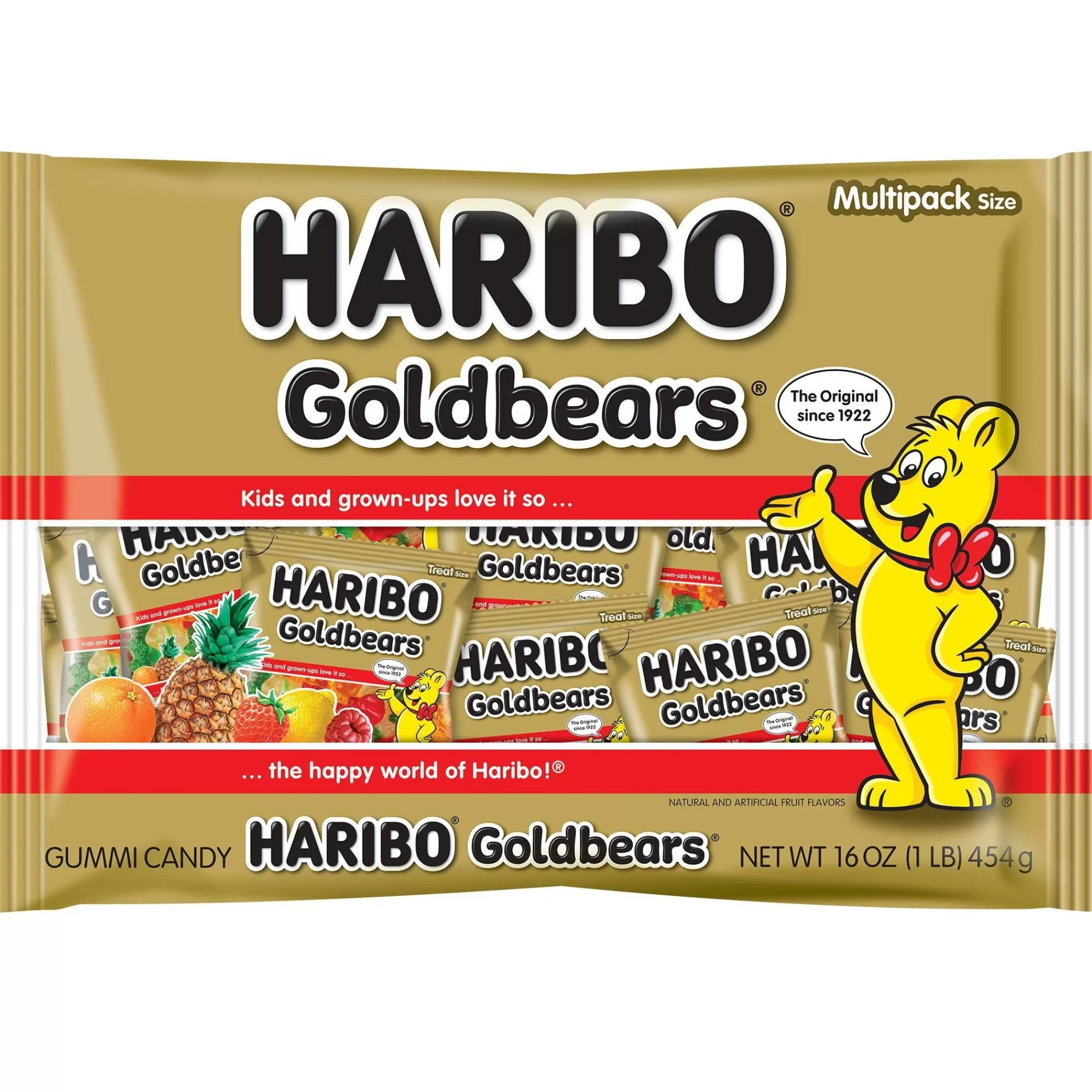 Haribo Bulk Candy- Gold Bears 16 Oz