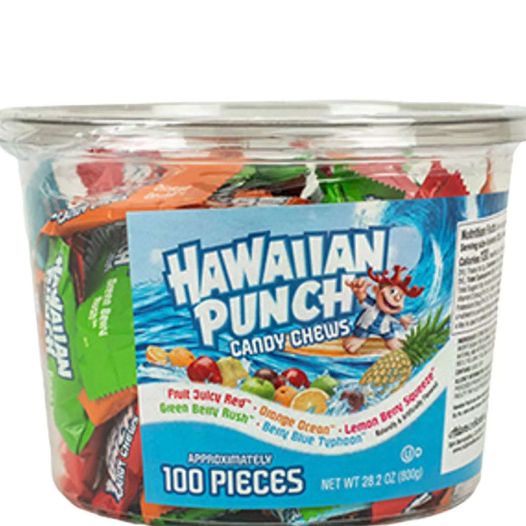 Party City Bulk Candy-Hawaiian Punch Candy Chews, 28.2Oz, 100Pc