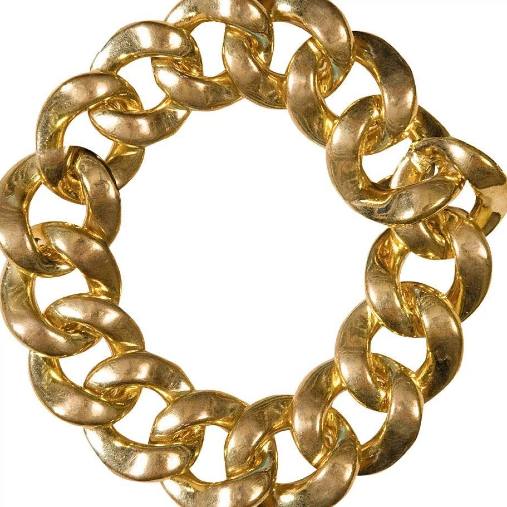 Party City Jewelry-Hip Hop Big Links Gold Bracelet