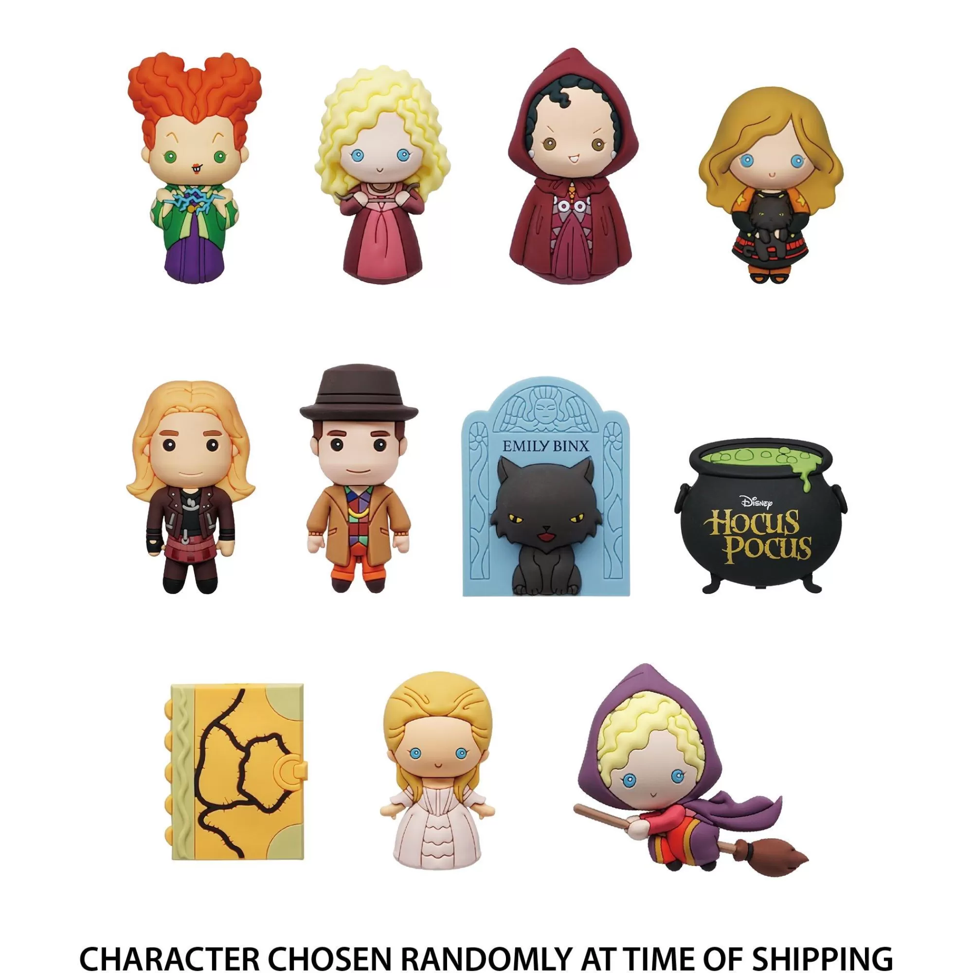 Party City Favors & Favor Bags | Hocus Pocus 3D Foam Plastic Bag Clip Mystery Pack, 2.5In