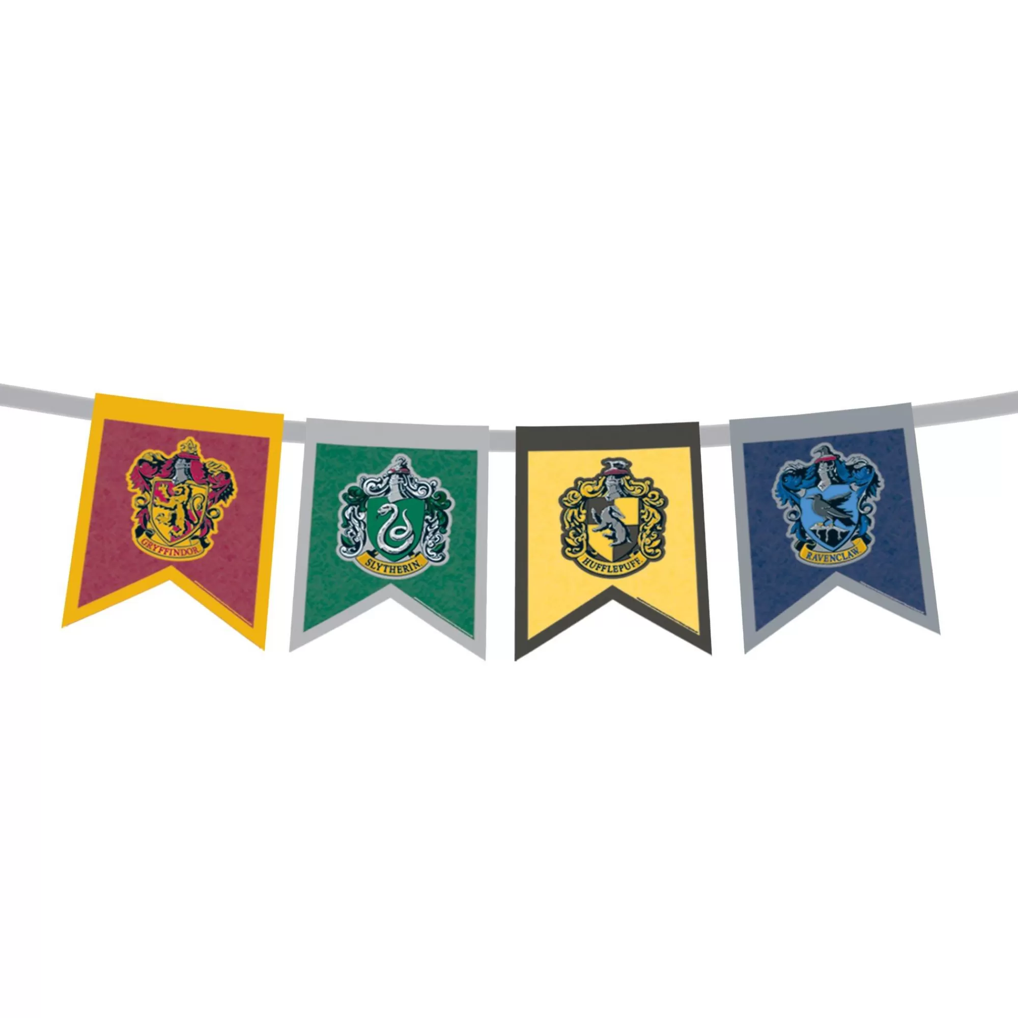 Party City Harry Potter Hogwarts | Hogwarts Felt Pennant Banner, 6Ft - Harry Potter