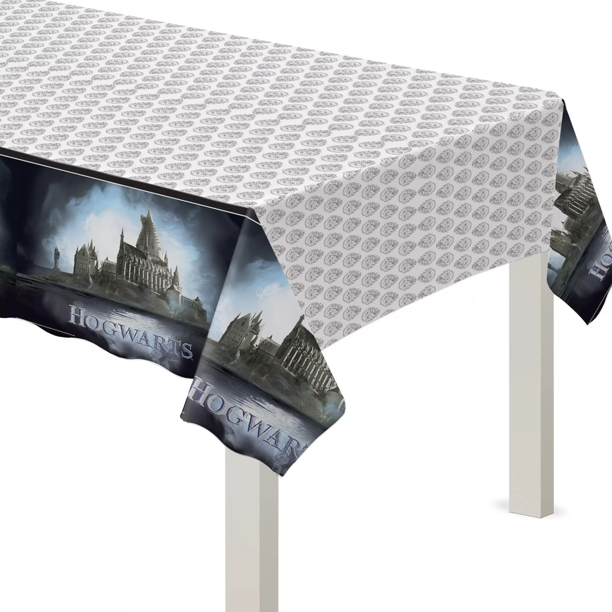 Party City Harry Potter Hogwarts | Hogwarts Plastic Table Cover, 54In X 96In - Harry Potter