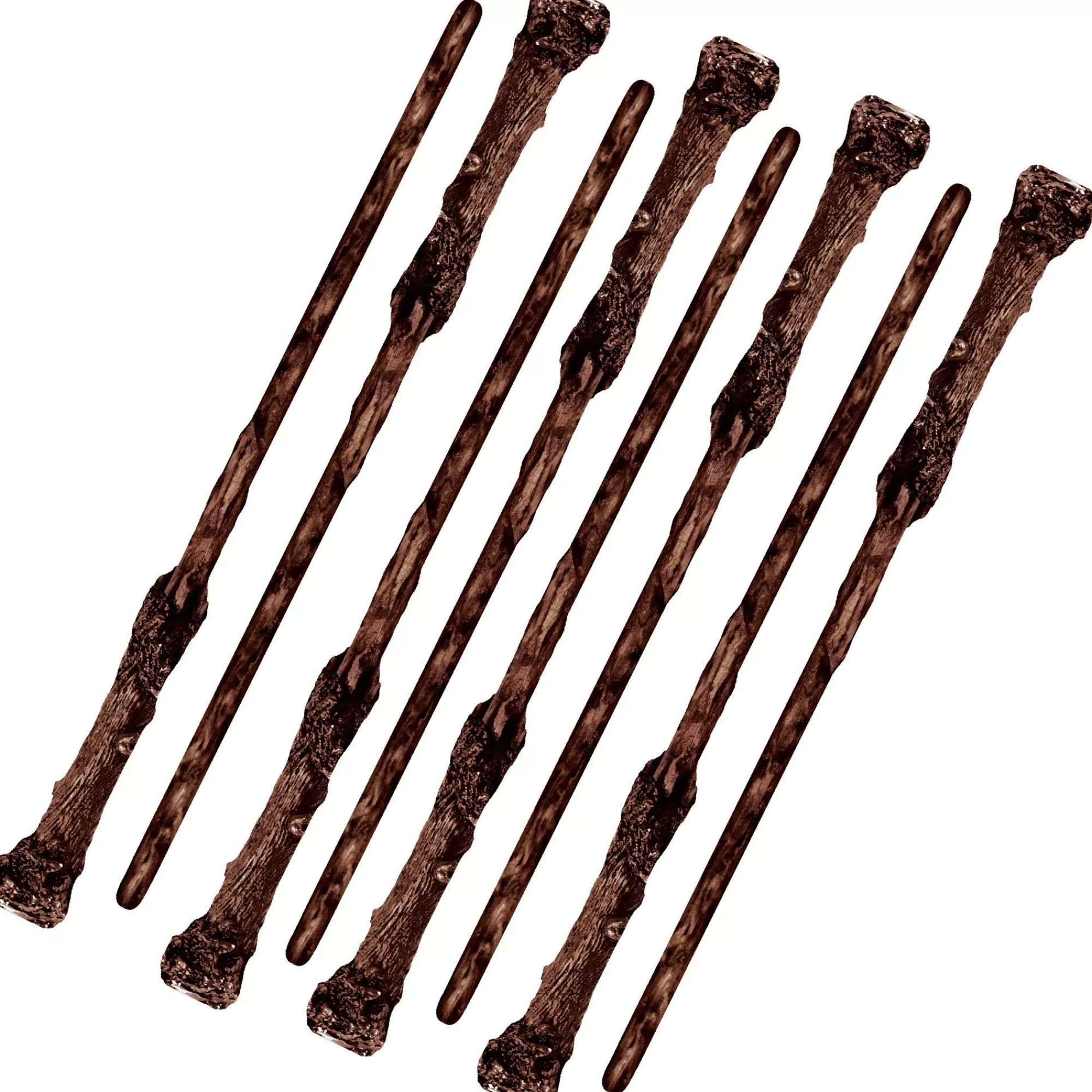 Party City Harry Potter Hogwarts | Hogwarts United Plastic Wands, 12In, 8Ct - Harry Potter