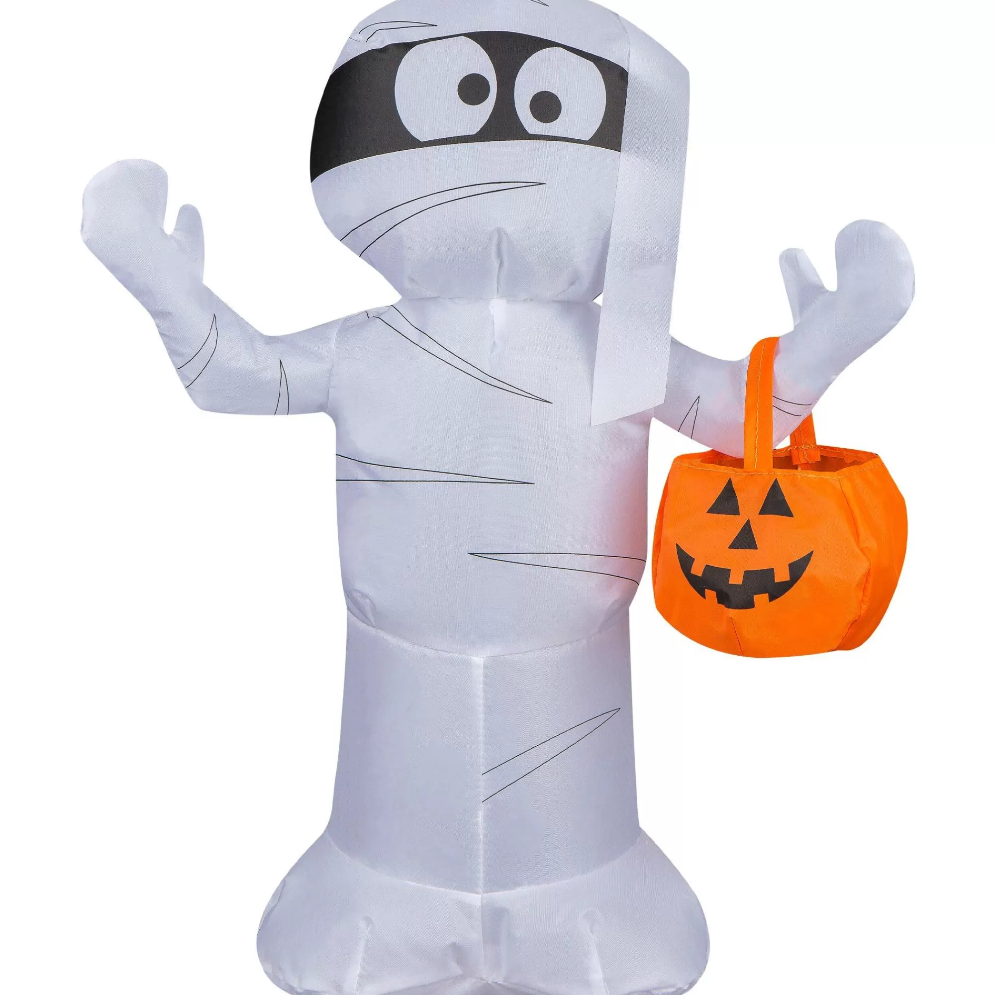 Party City Spooky Friends | Inflatable Halloween Mummy Decoration, 18In