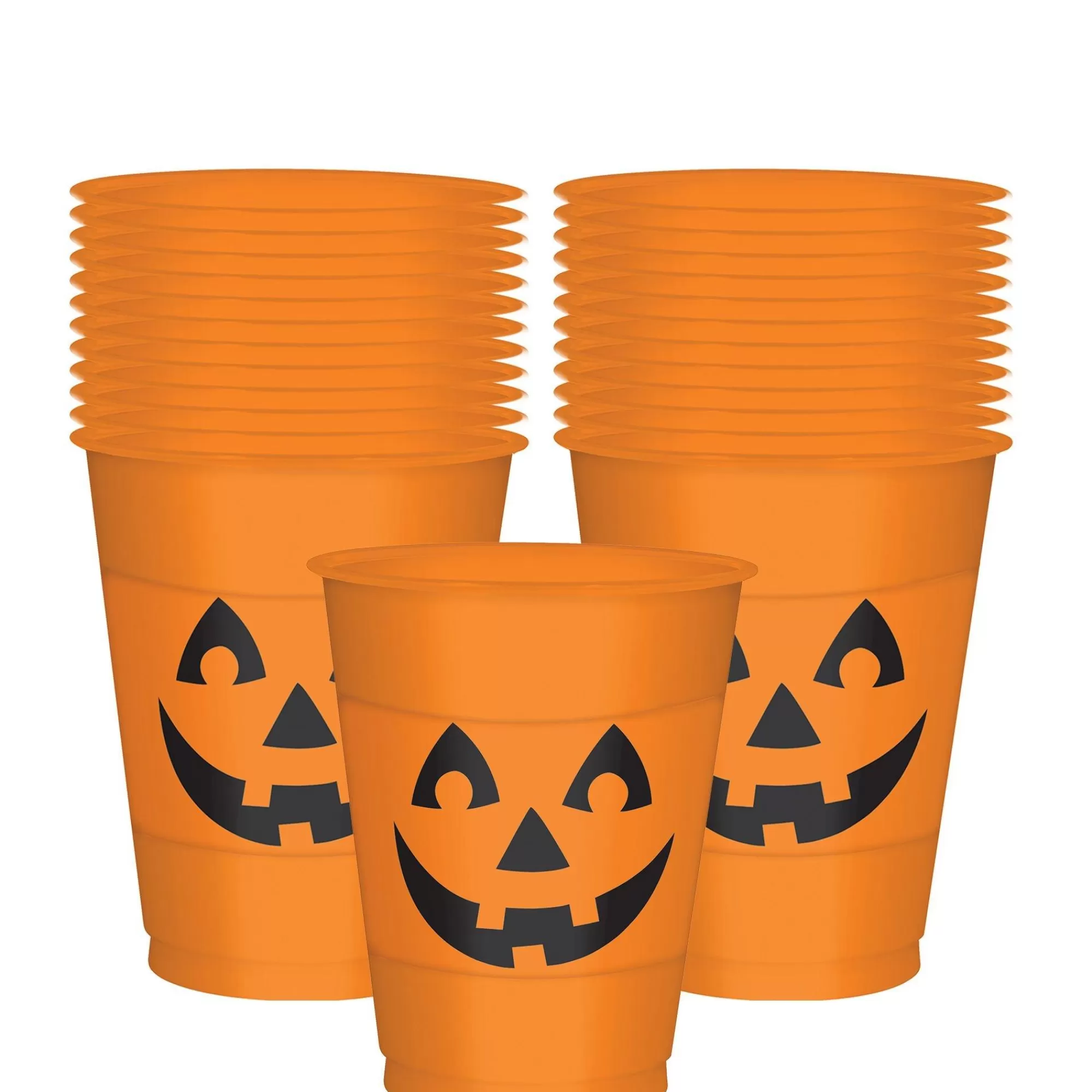 Party City Spooky Friends | Jack-O'-Lantern Cups 25Ct