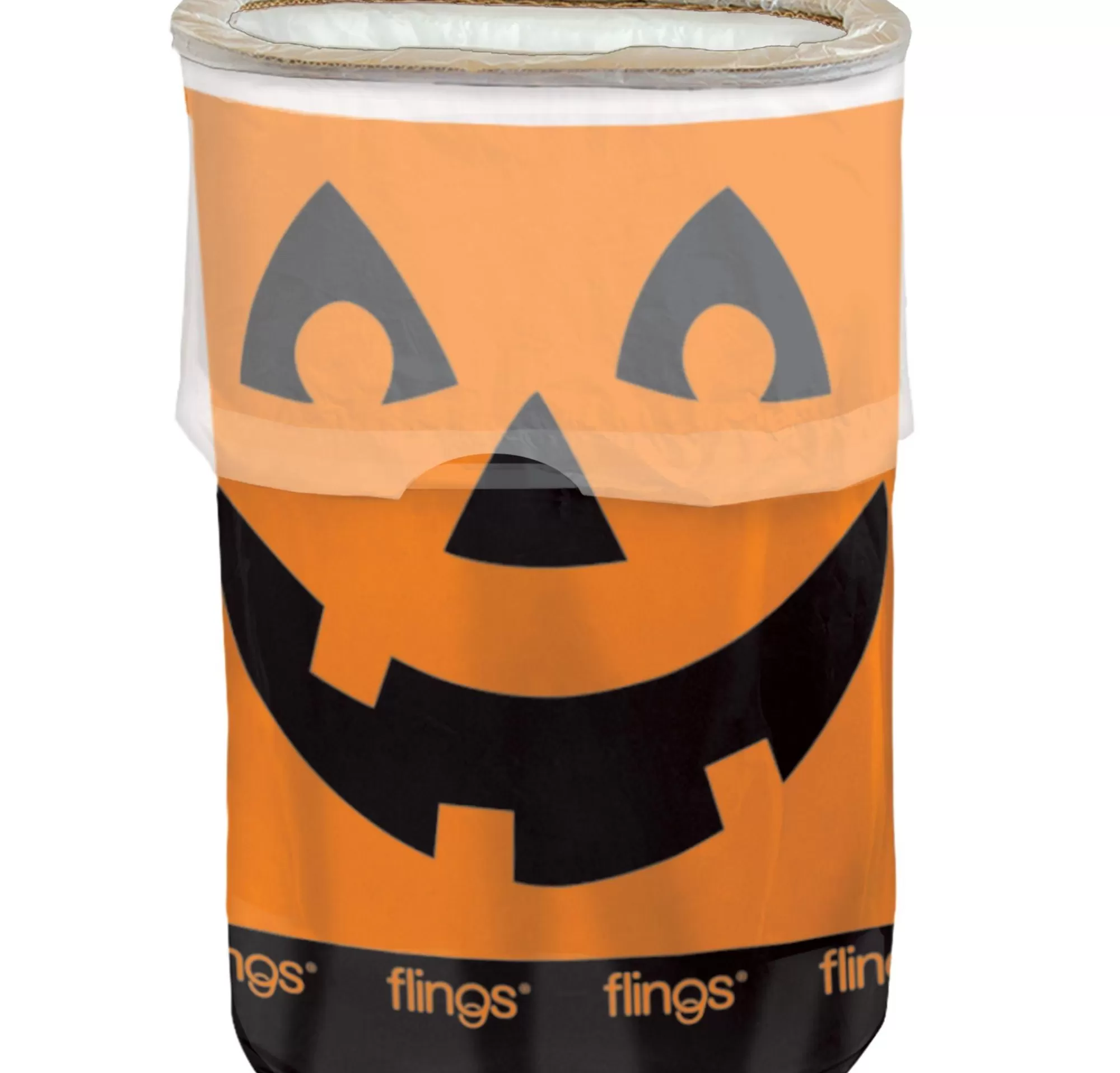 Party City Bakeware | Jack-O'-Lantern Flings® Pop-Up Trash Bin