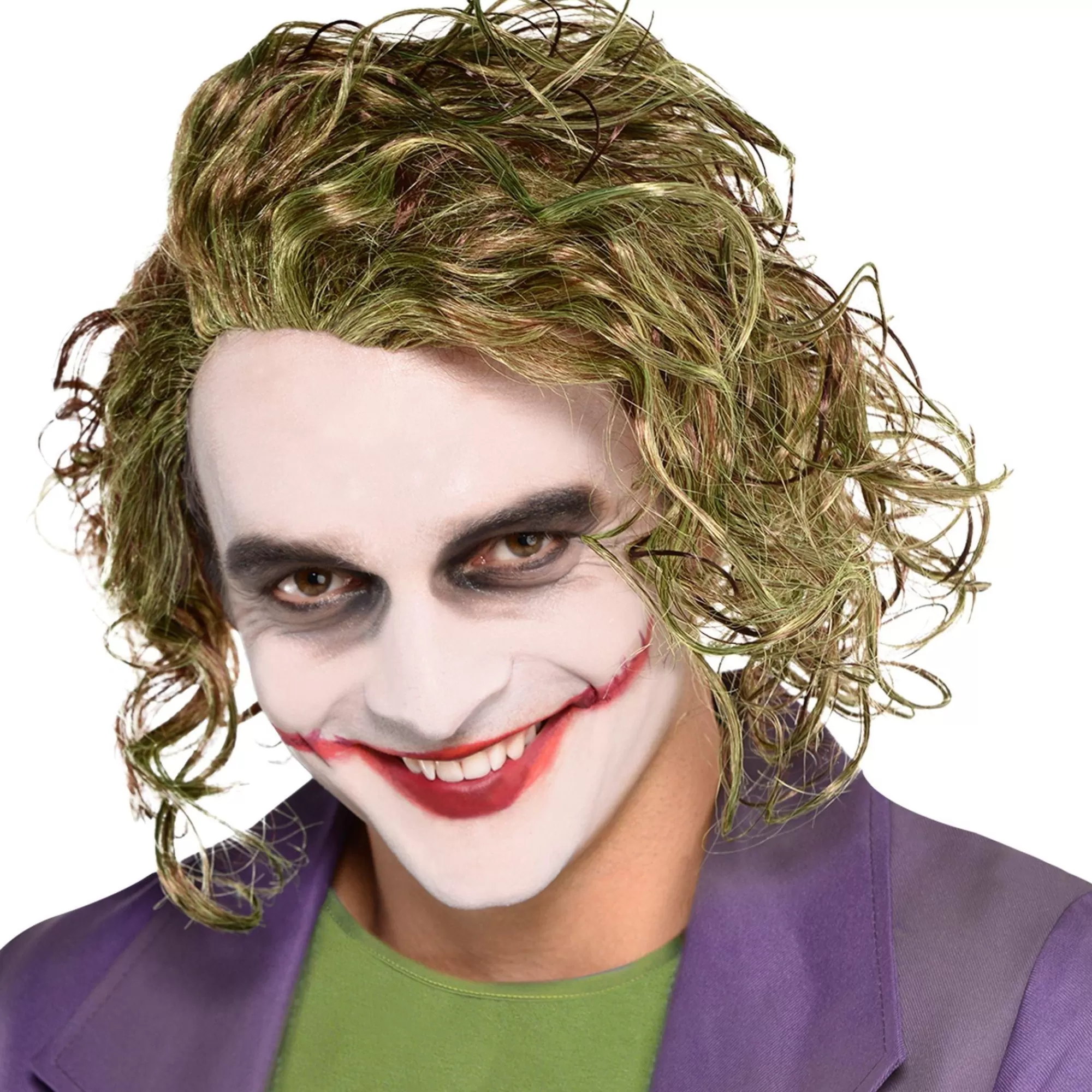 DC Comics Wigs-Joker Wig - Dark Knight Trilogy