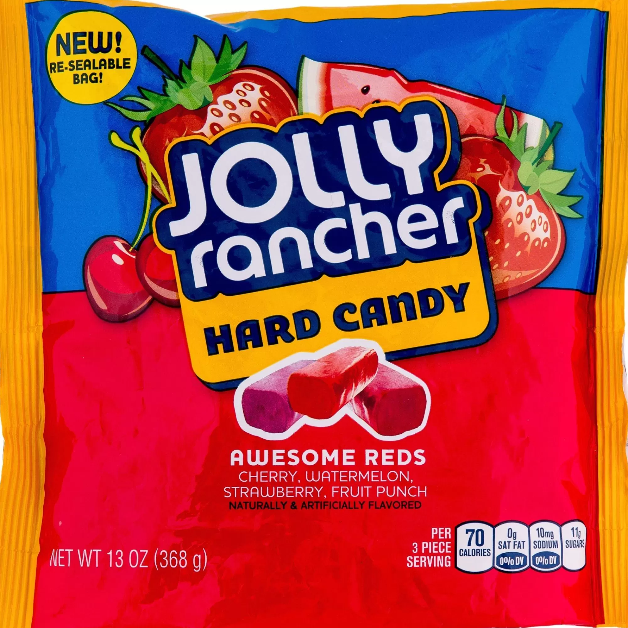 Jolly Rancher Candy Buffet By Color- Awesome Reds Hard Candies 63Ct