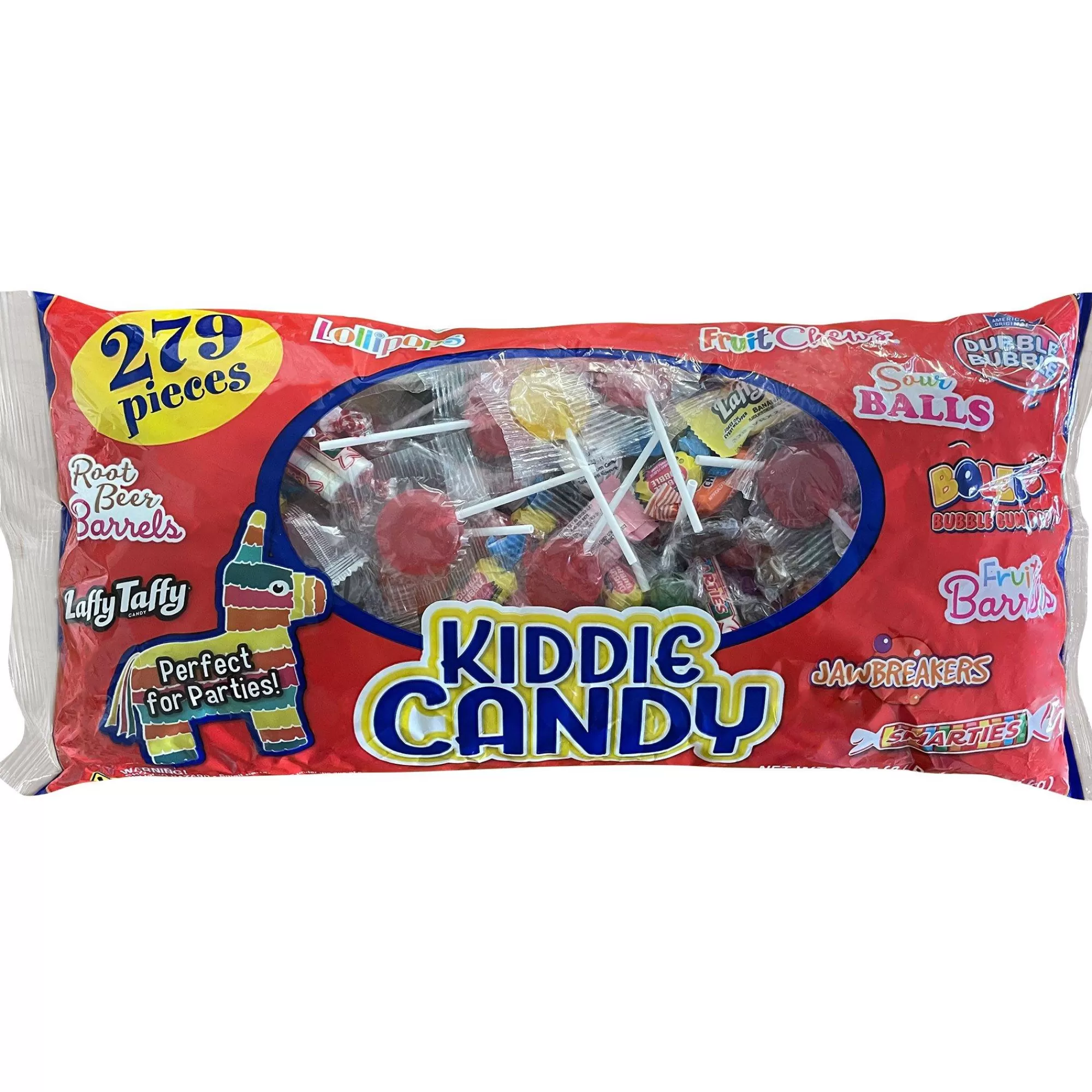 Party City Bulk Candy-Kiddie Candy Mix, 240Pc