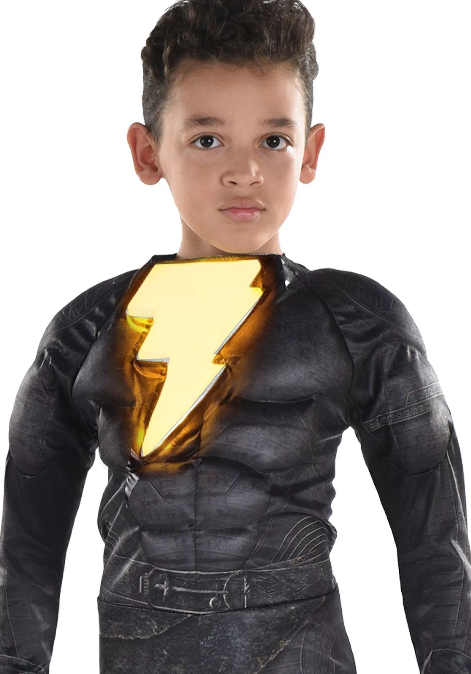 Boy Party City Superhero | Kids' Black Adam Muscle Costume