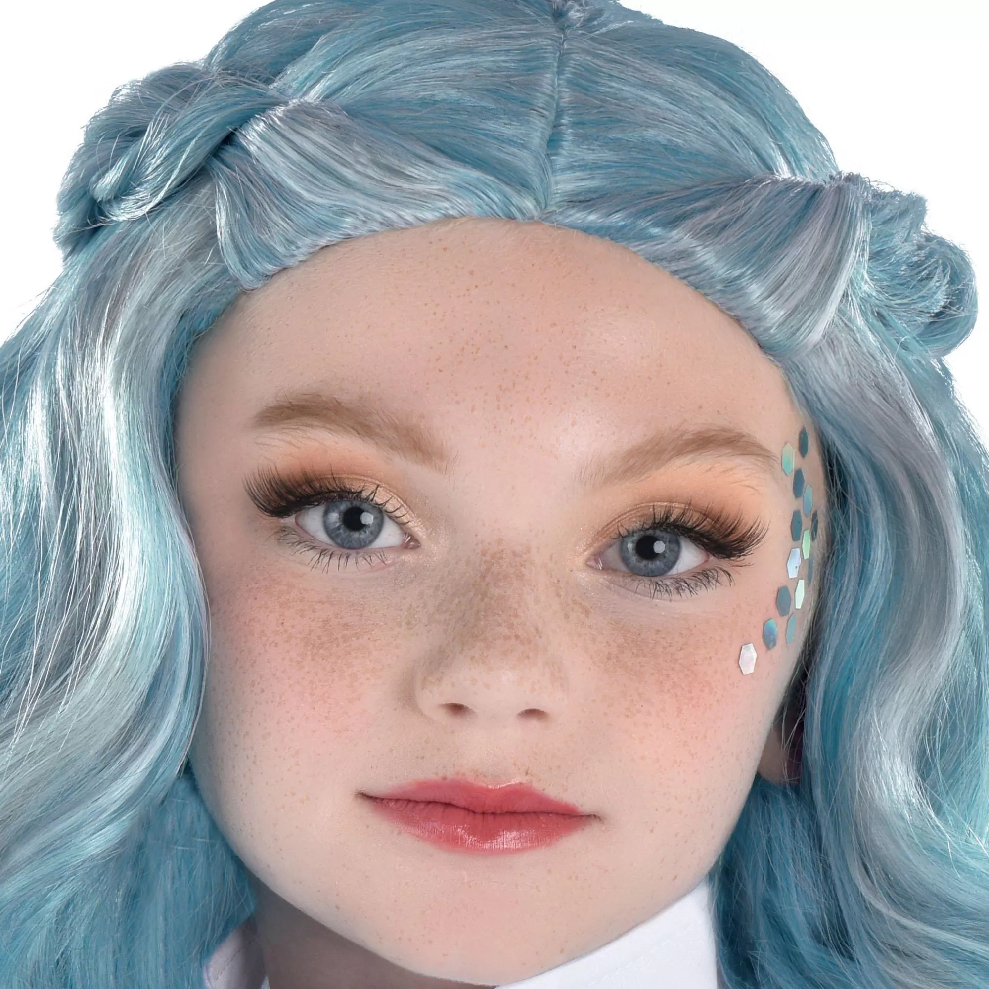 Party City Wigs-Kids' Blue Addison Alien Wig - Disney Zombies 3