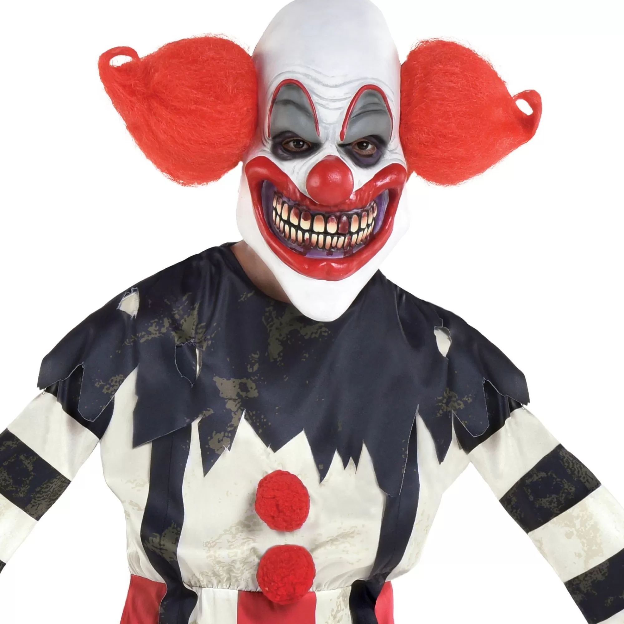 Boy Party City Scary | Kids' Creepy Long Armed Clown Illusion Costume