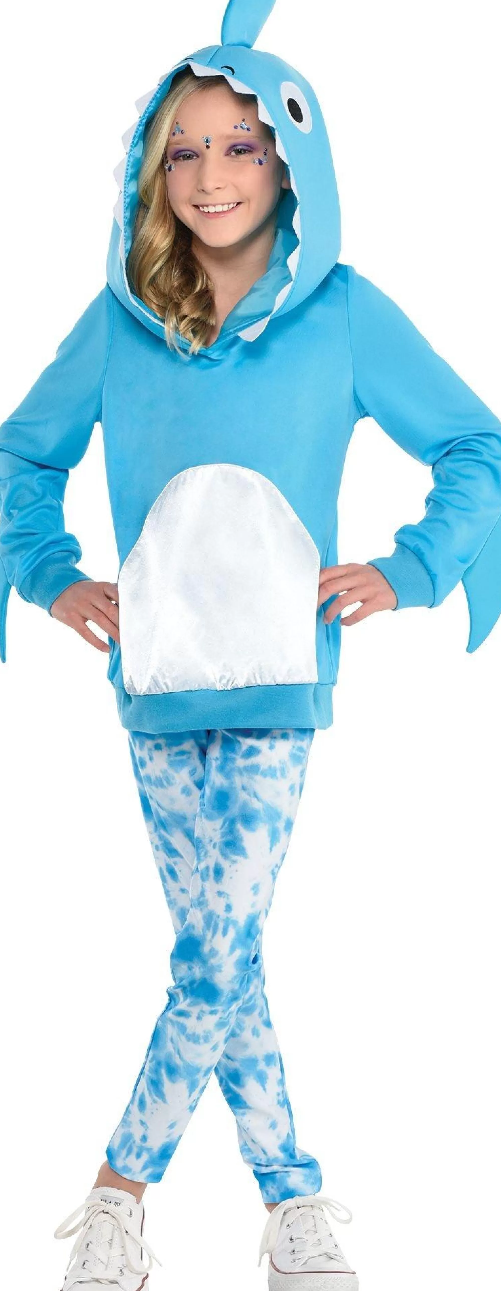 Girl Party City Animal & Bug | Kids' Fintastic Shark Costume