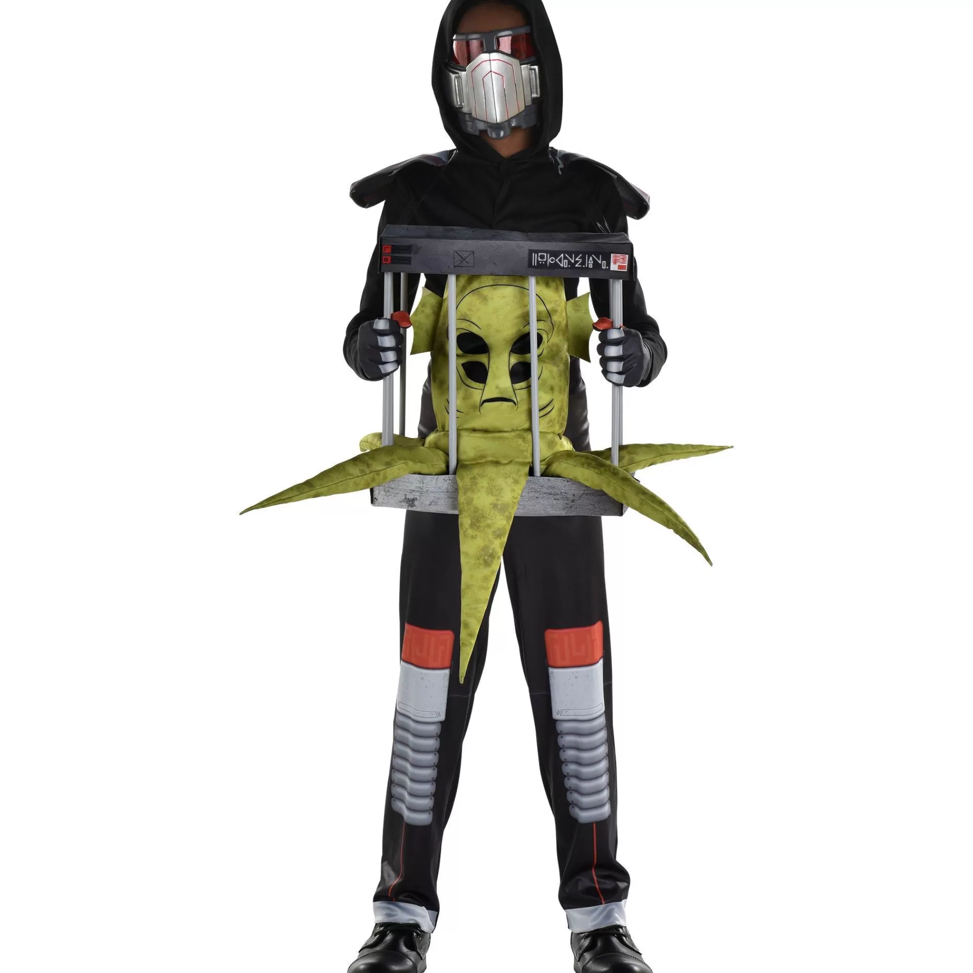 Boy Party City Scary | Kids' Galactic Alien Hunter Illusion Costume