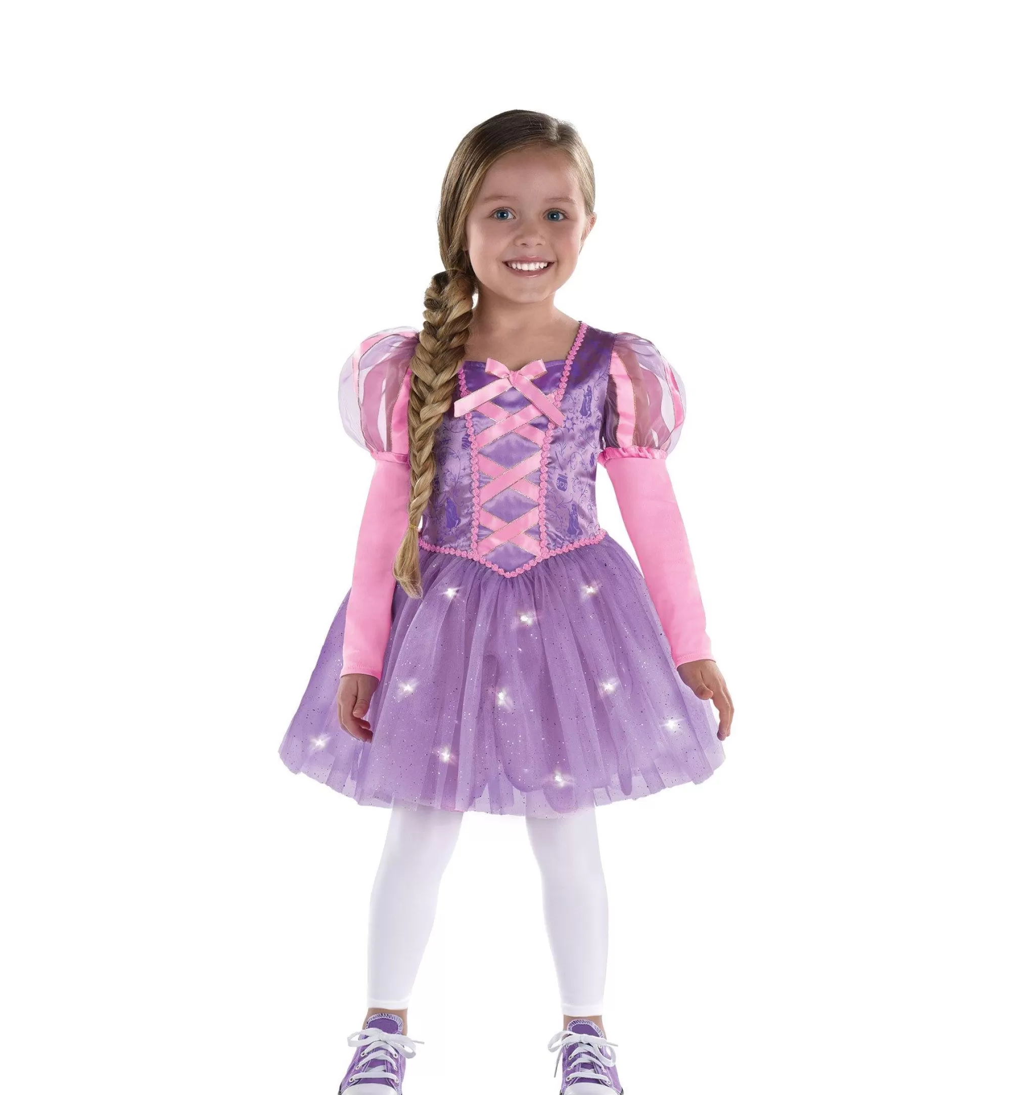 Girl Party City Disney Princess | Kids' Light-Up Rapunzel Costume - Disney Tangled