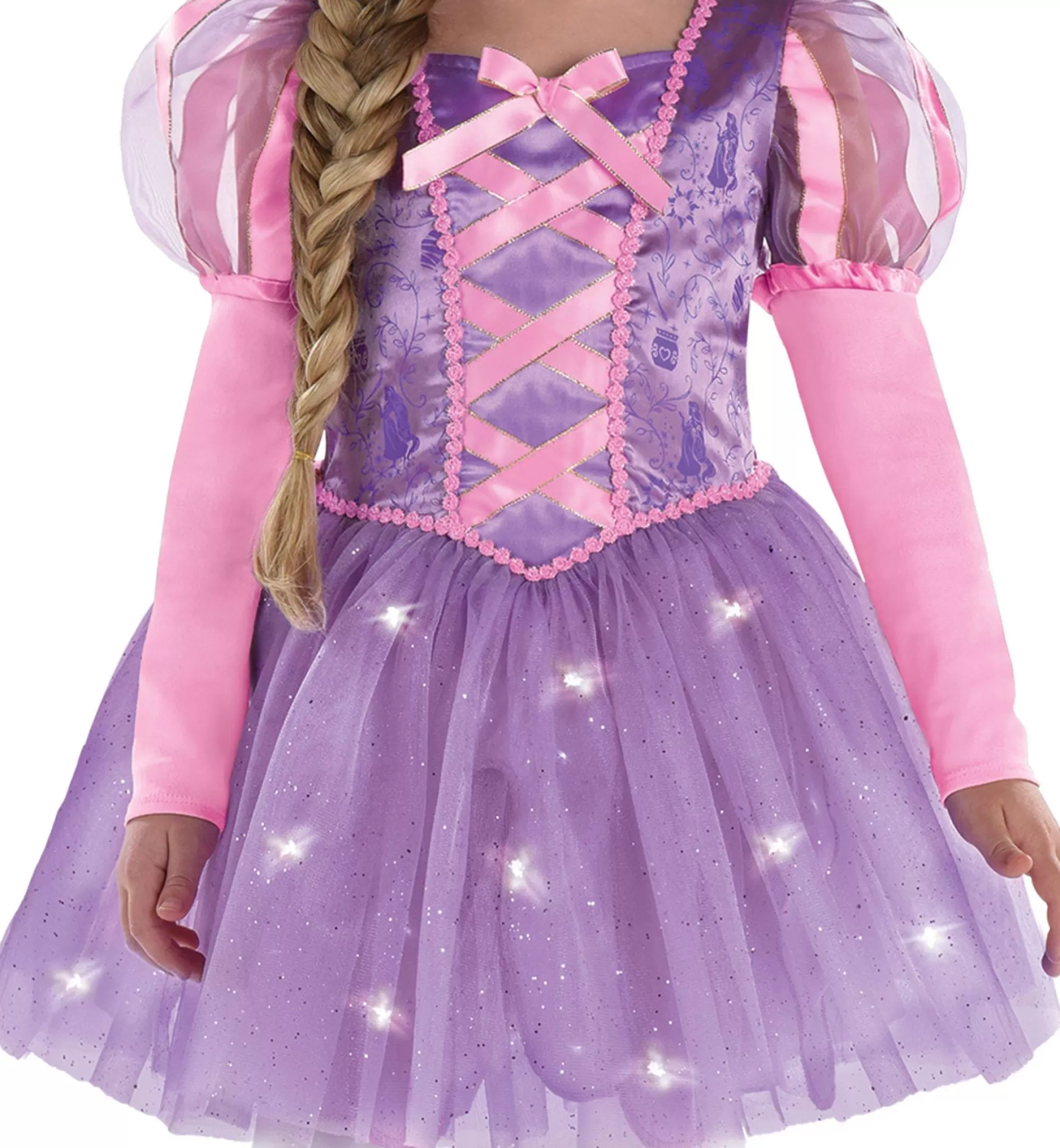 Girl Party City Disney Princess | Kids' Light-Up Rapunzel Costume - Disney Tangled