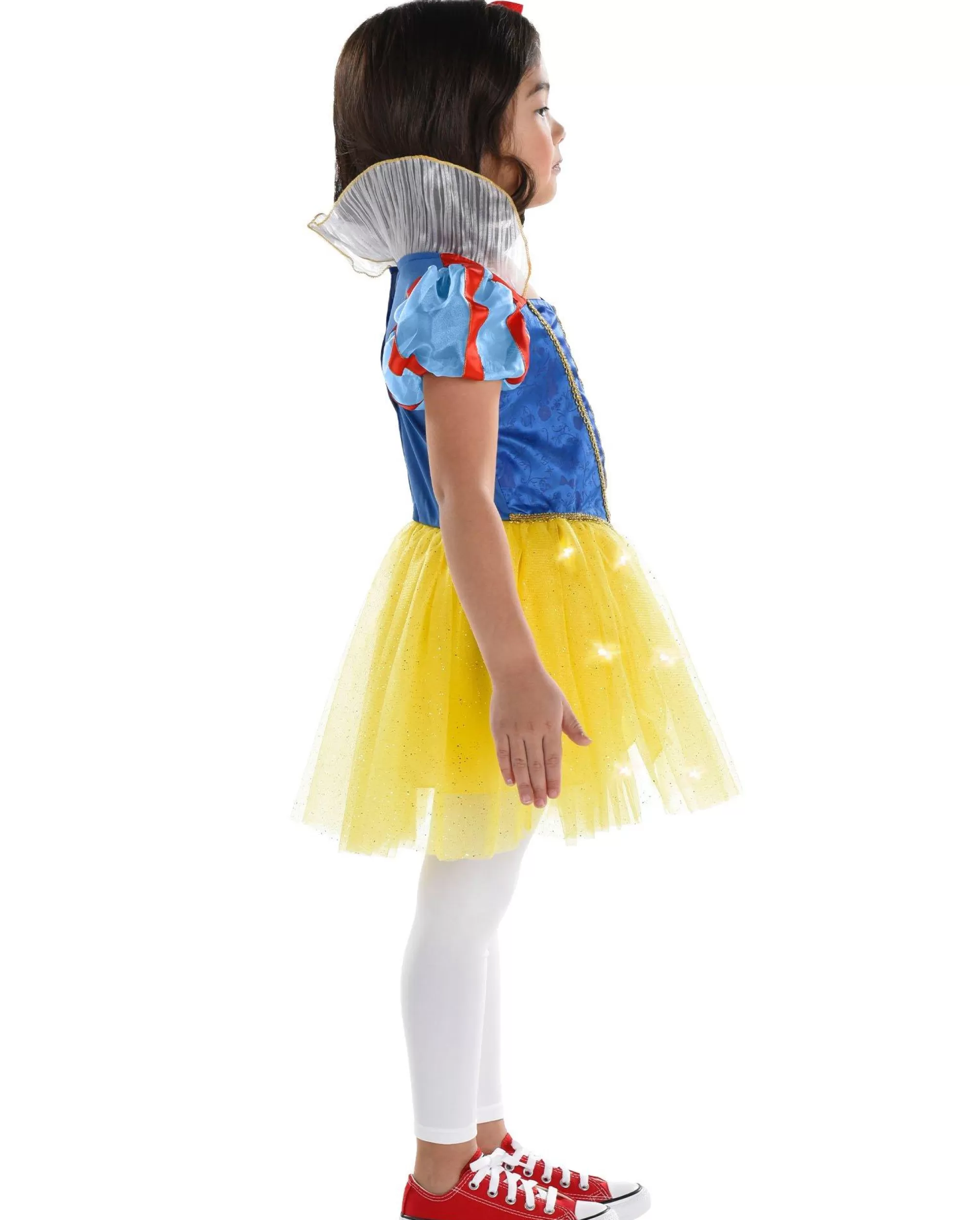 Girl Party City Disney Princess | Kids' Light-Up Snow White Costume - Disney Snow White & The Seven Dwarfs