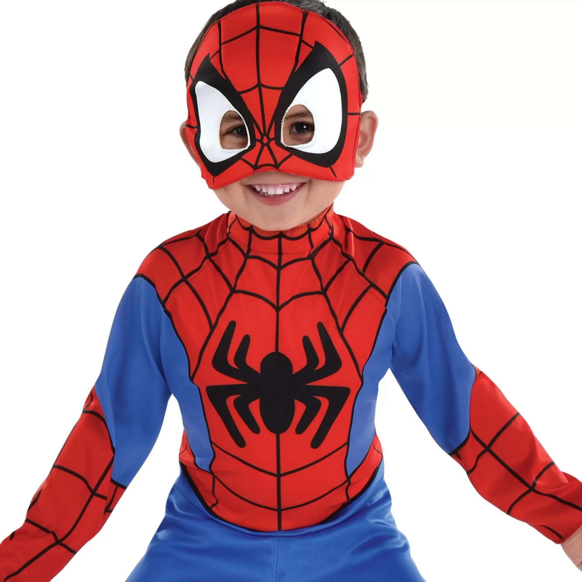 Boy Party City Superhero | Kids' Peter Parker Spider-Man Costume - Marvel Spidey & His Amazing Friends