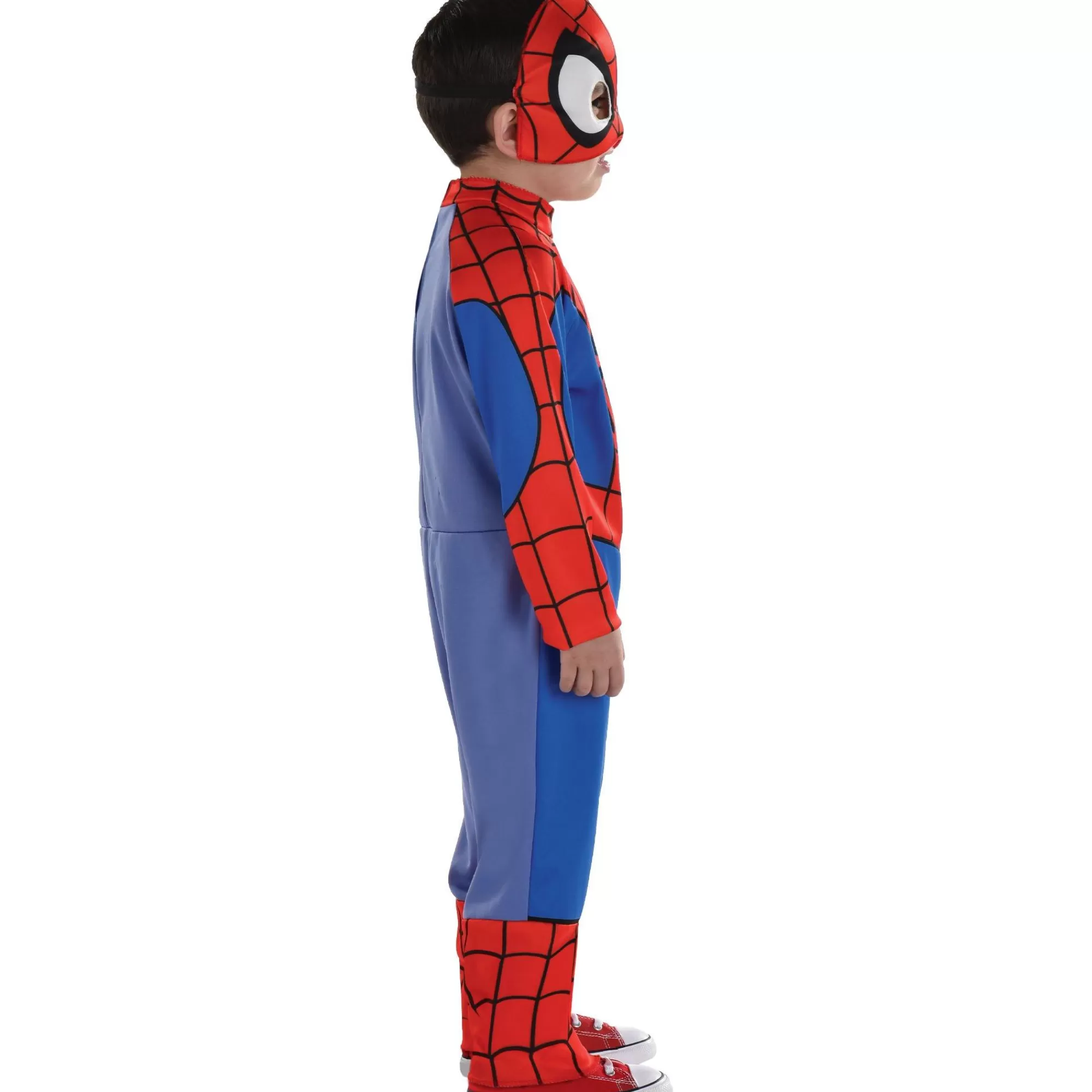 Boy Party City Superhero | Kids' Peter Parker Spider-Man Costume - Marvel Spidey & His Amazing Friends
