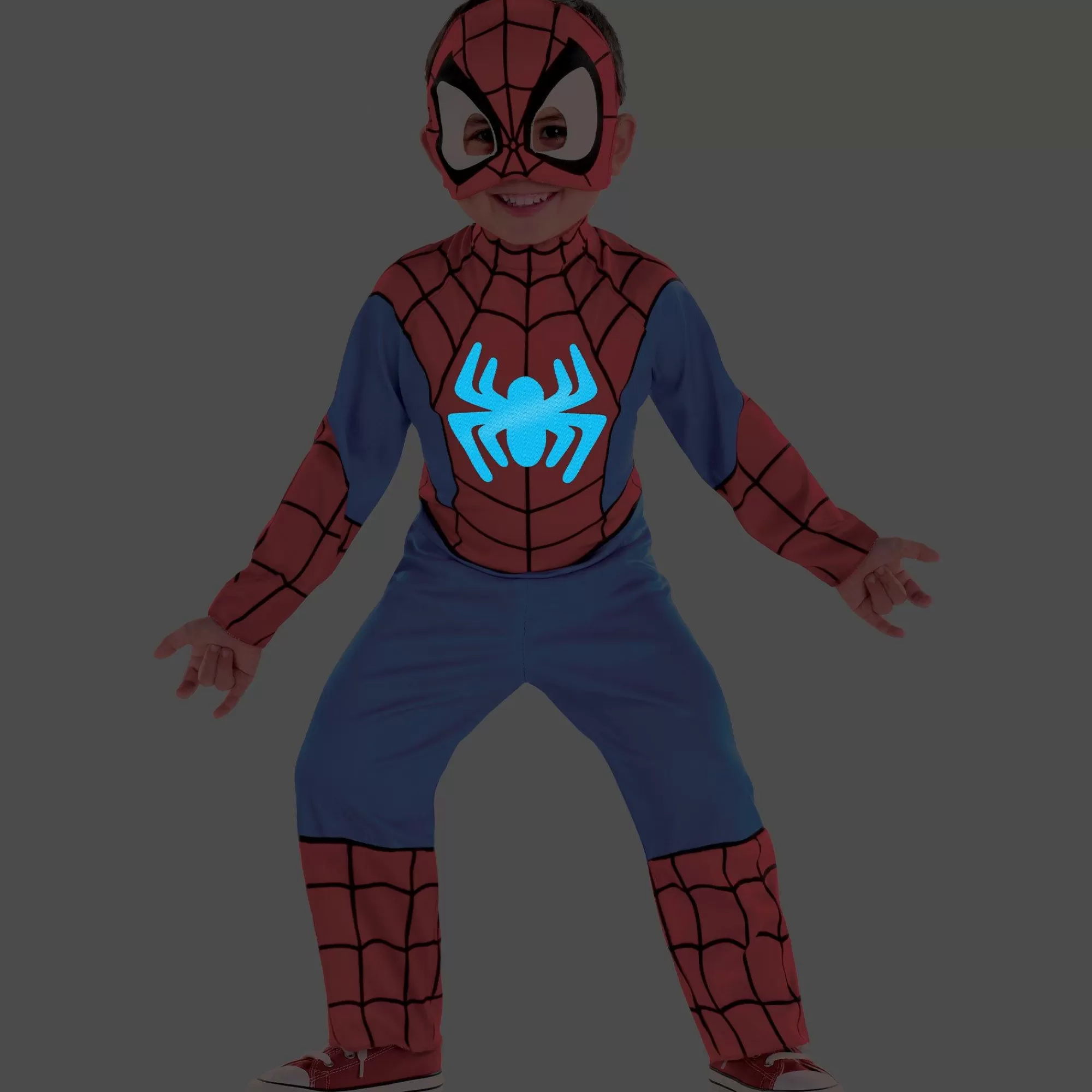 Boy Party City Superhero | Kids' Peter Parker Spider-Man Costume - Marvel Spidey & His Amazing Friends