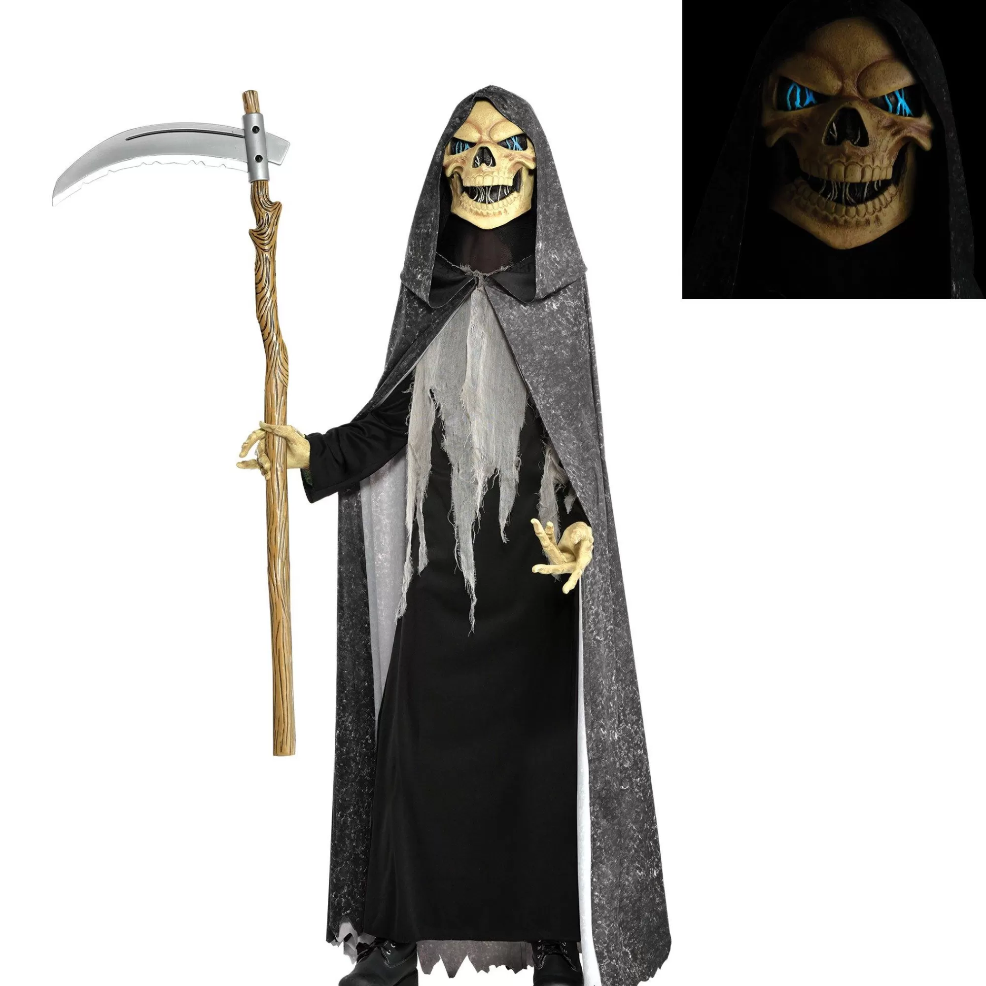 Boy Party City Scary | Kids' Reaper Illusion Costume