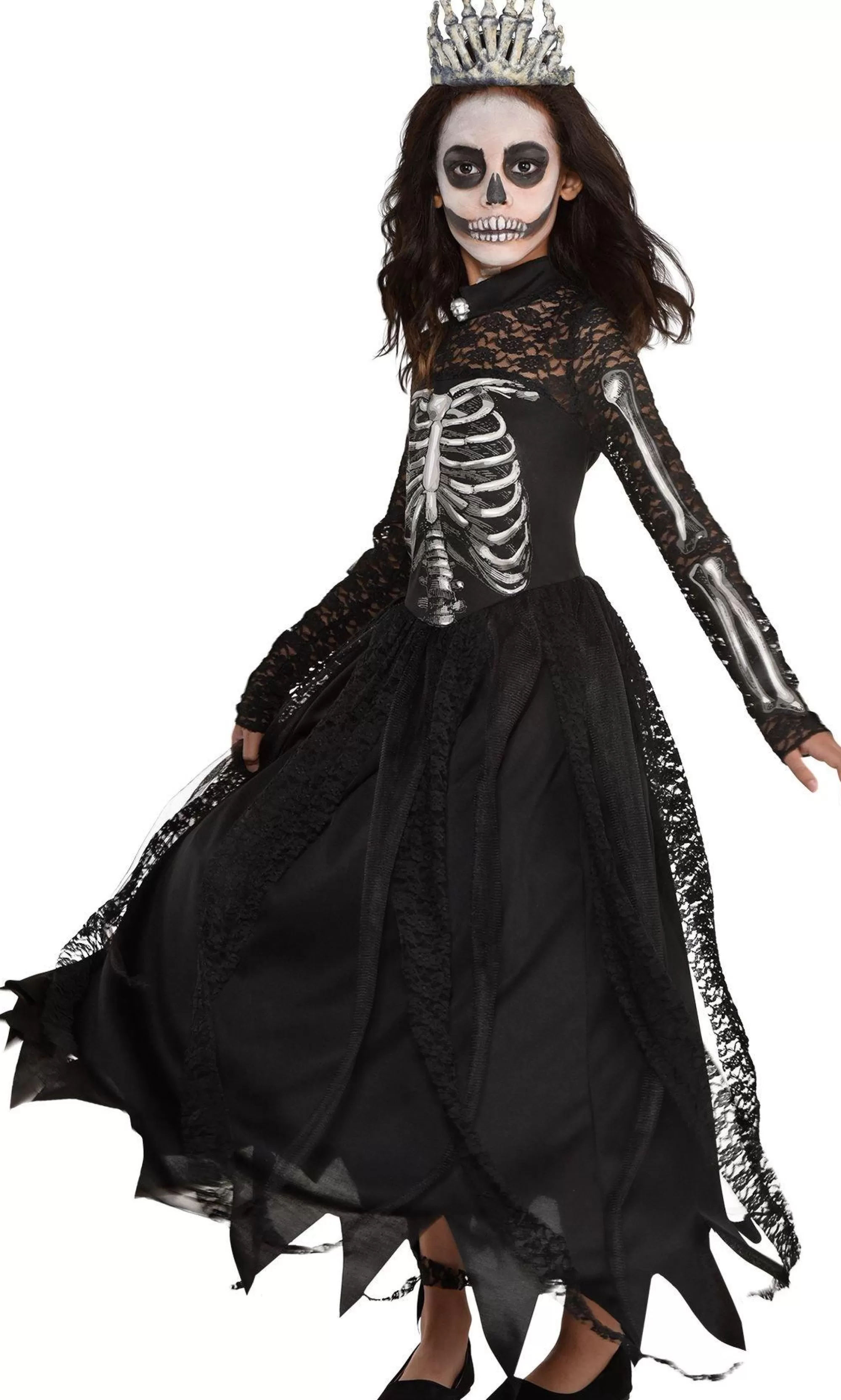 Girl Party City Scary | Kids' Undead Princess Costume