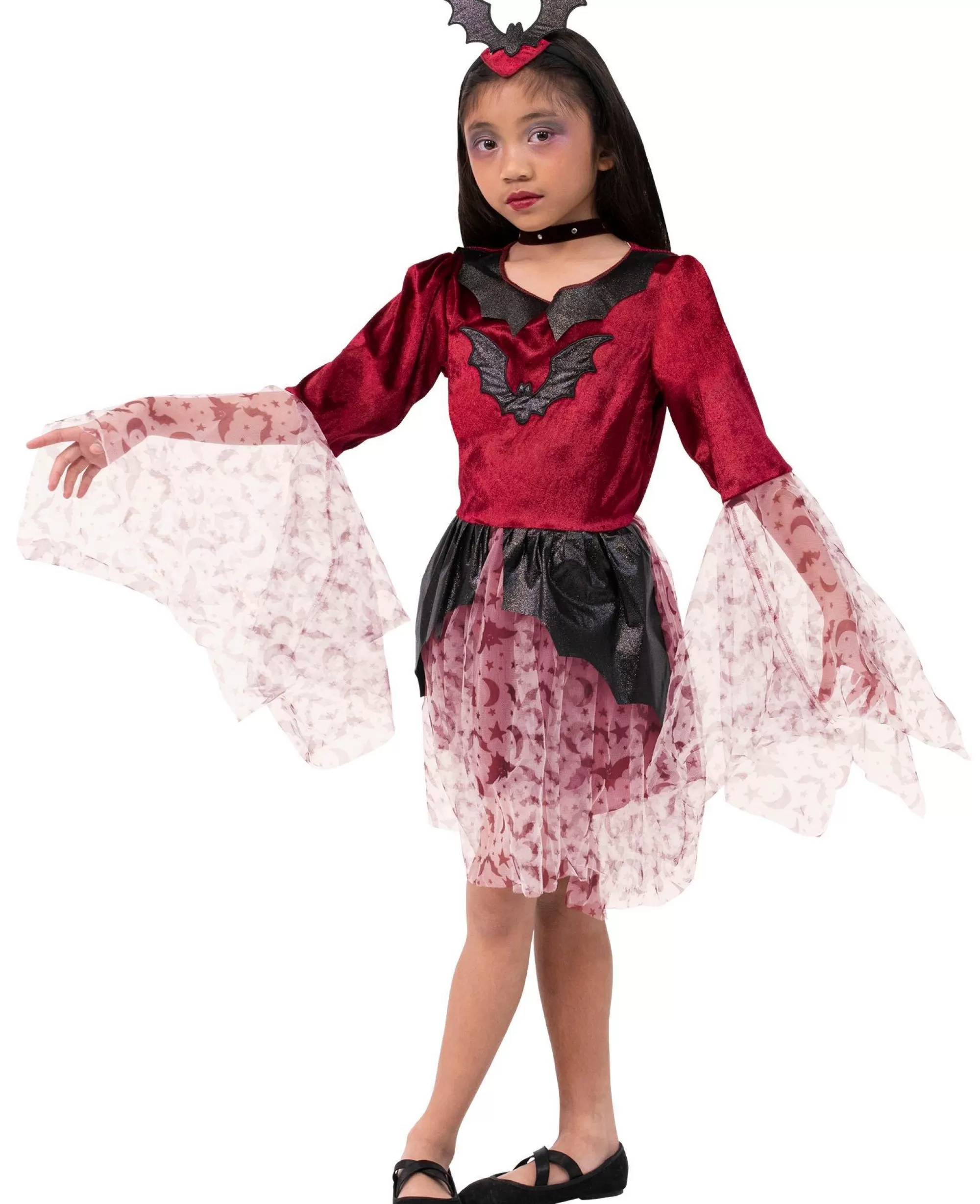 Girl Party City Scary | Kids' Vampire Bat Costume