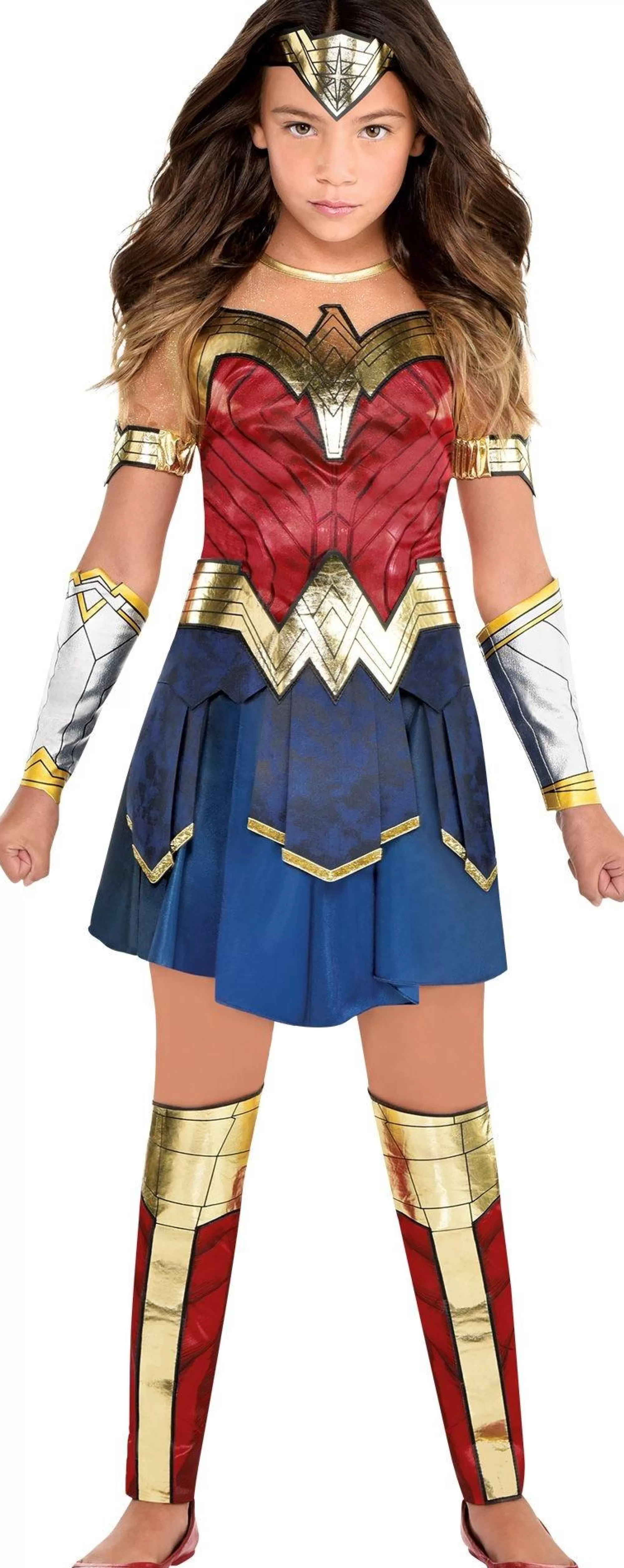 Girl Party City Superhero | Kids' Wonder Woman Deluxe Costume - Ww 1984