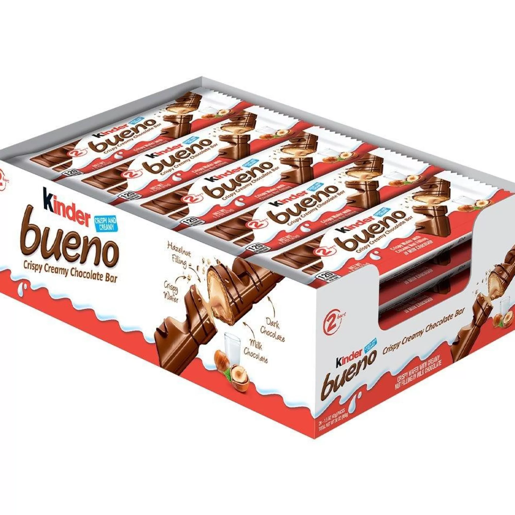 Party City Chocolate Candy-Kinder Bueno, 1.5Oz