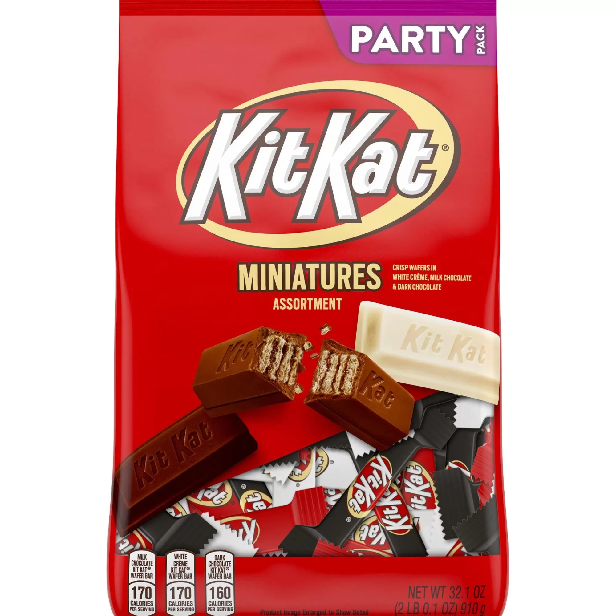 Kit Kat Chocolate Candy- Miniatures Assortment Party Pack