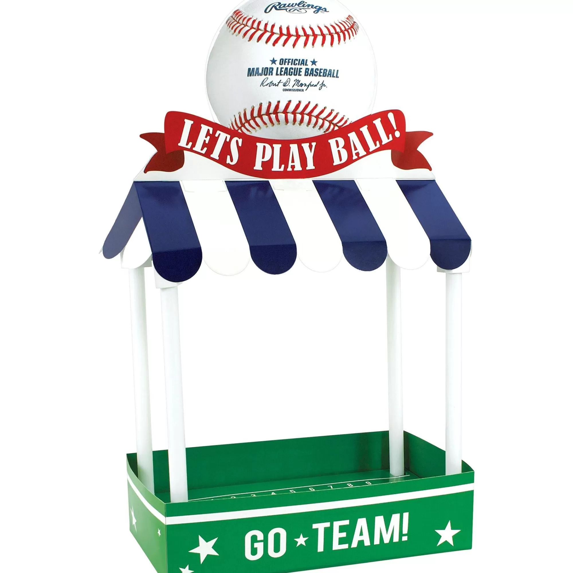 Party City Baking Supplies-Let's Play Ball Baseball Treat Stand Kit