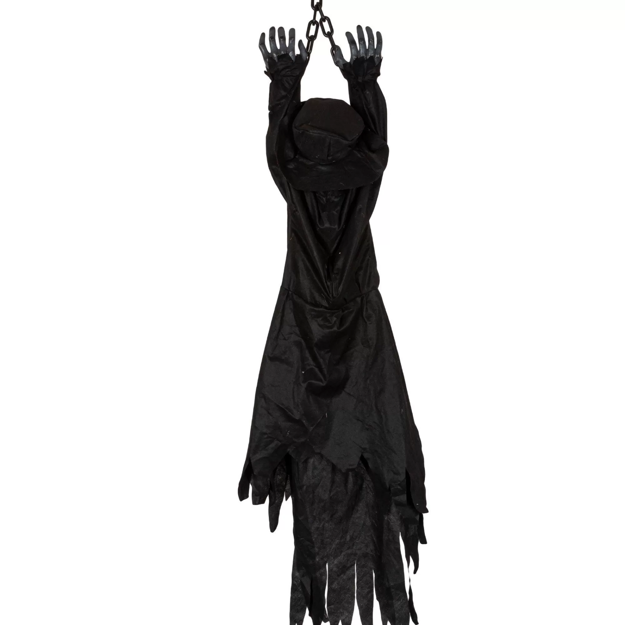 Party City Hanging Decorations | Light-Up Animated Plague Doctor Plastic & Fabric Hanging Decoration With Sounds, 53In