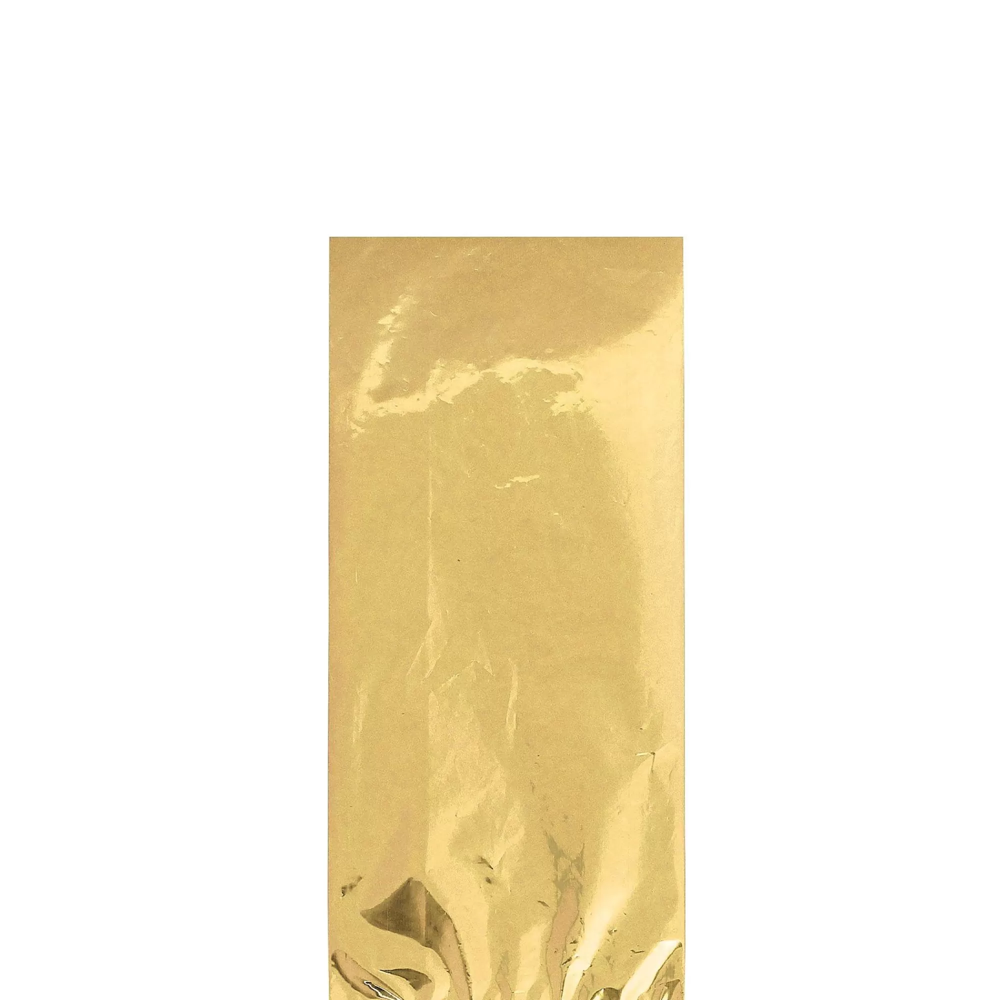 Party City Candy Buffet By Color-Medium Metallic Plastic Treat Bags 25Ct Gold