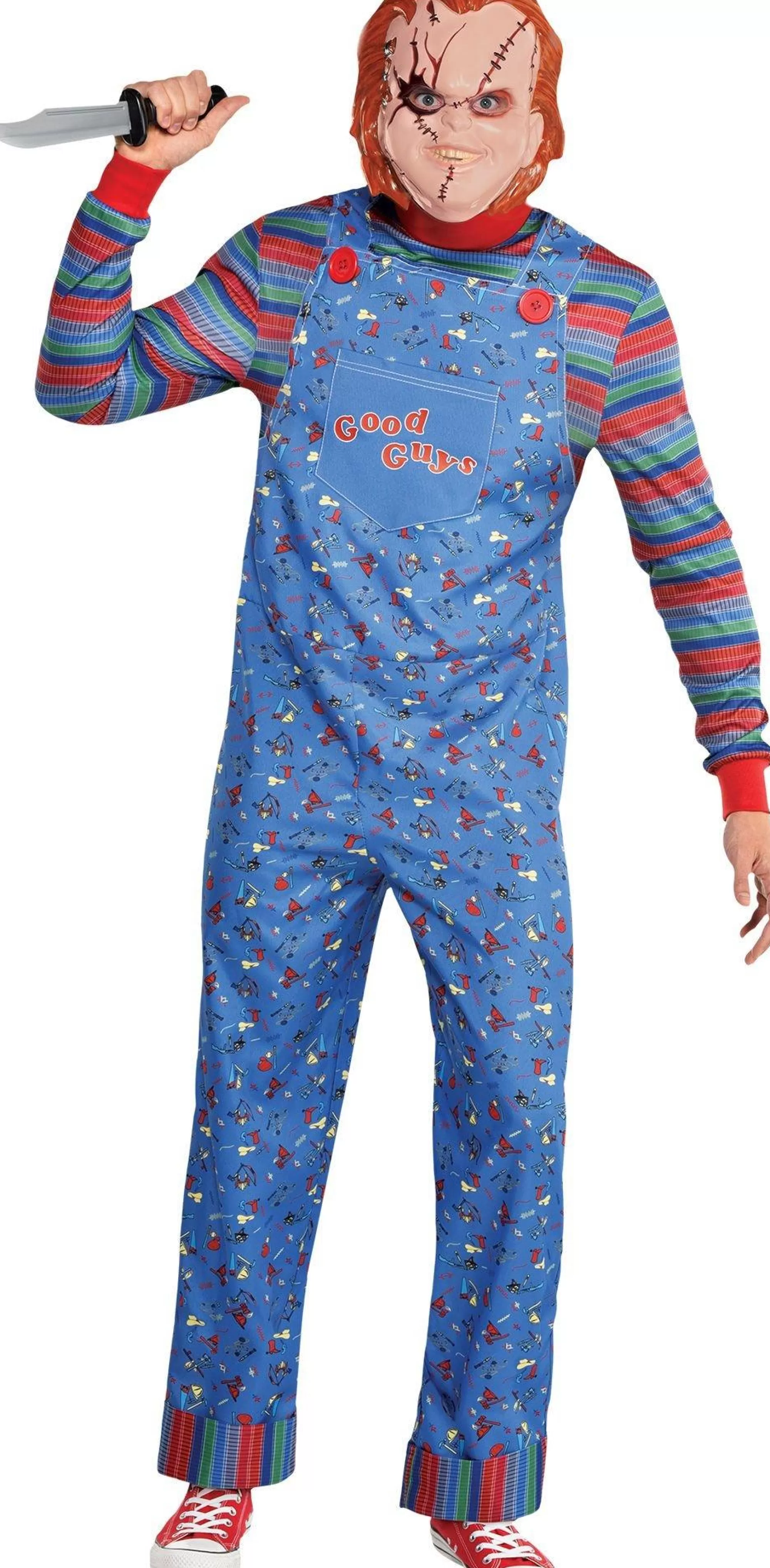 Party City Scary-Mens Chucky Costume - Child's Play