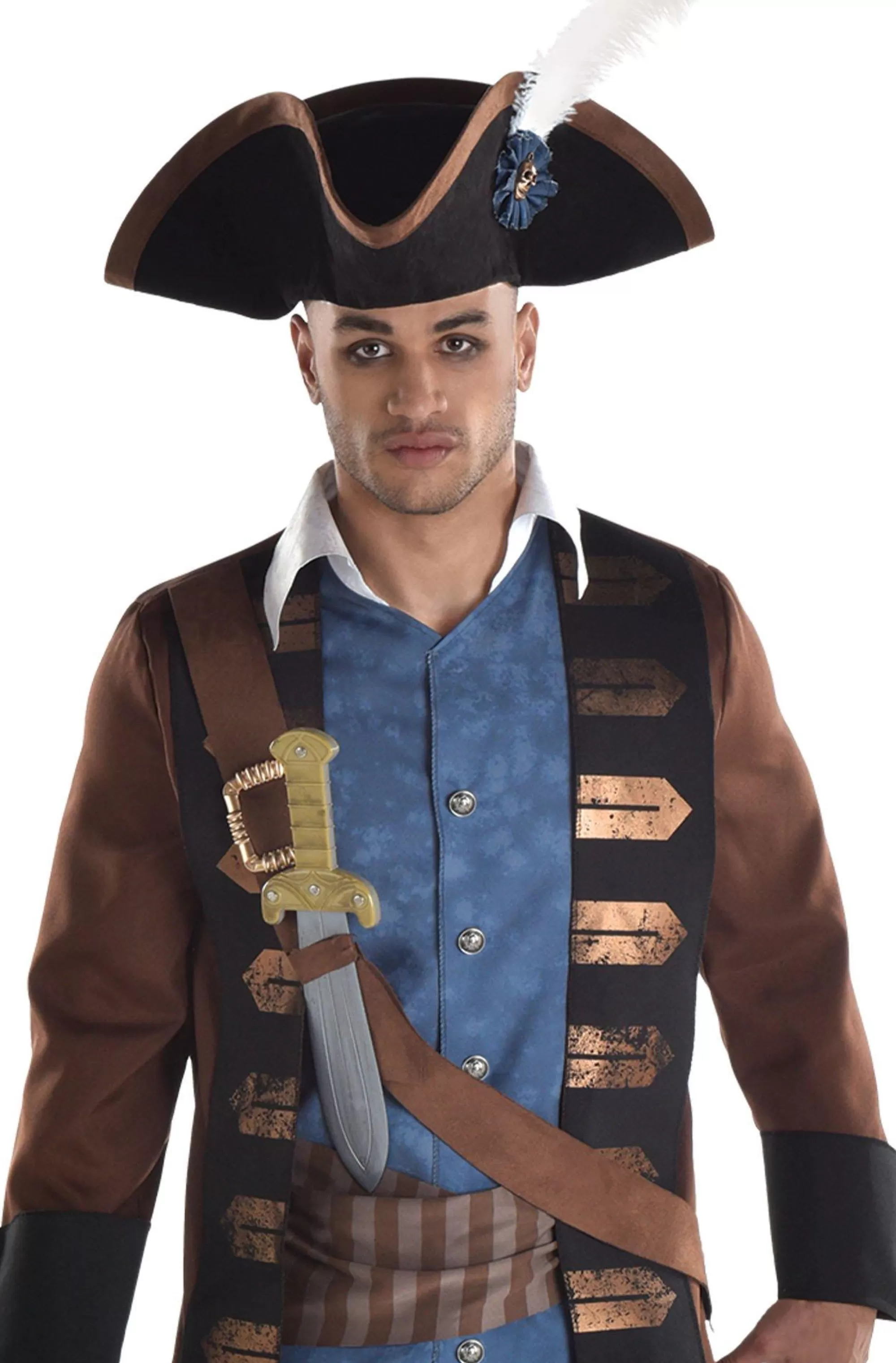 Party City Pirate-Men's Shipwrecked Pirate Costume