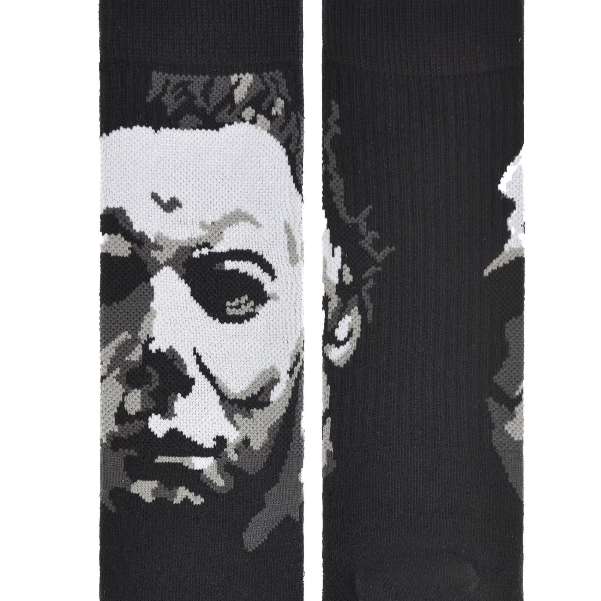 Party City Tights | Michael Myers Poster Portrait Crew Socks - Halloween 4