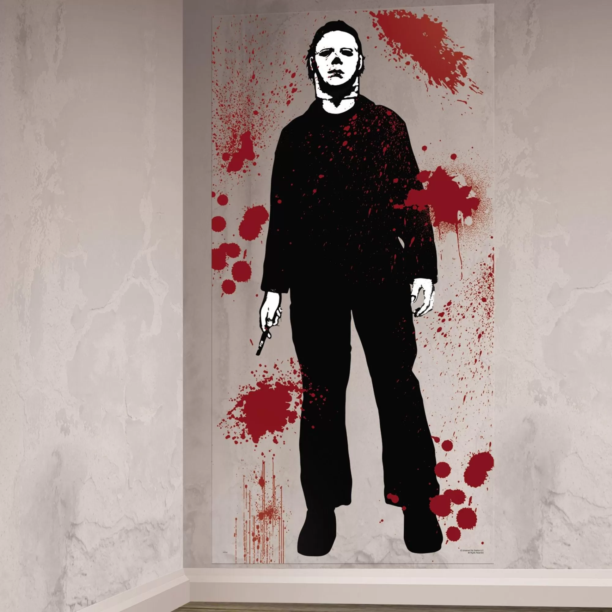 Party City Decorations | Michael Myers Scene Setter Add-On - Halloween Ii