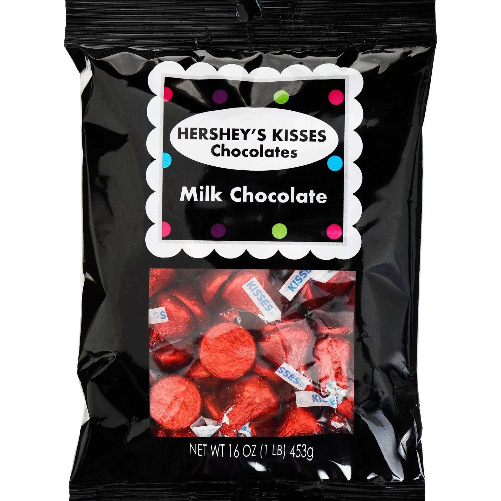 Hershey's Candy Buffet By Color-Milk Chocolate Kisses, 16Oz Red