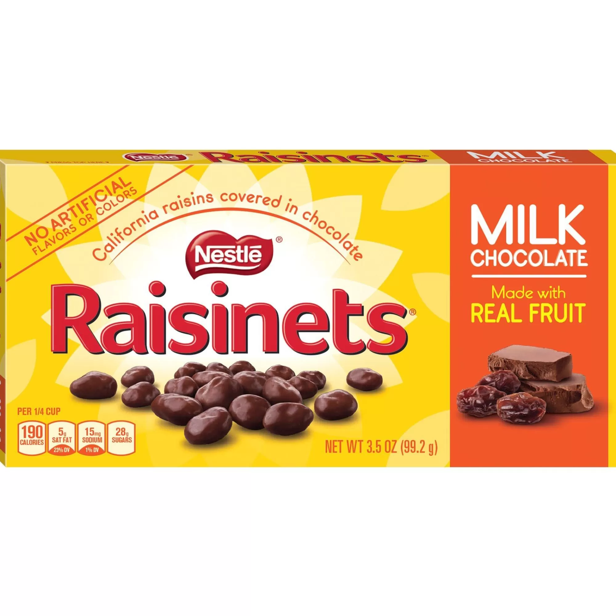 Nestle Chocolate Candy-Milk Chocolate Raisinets